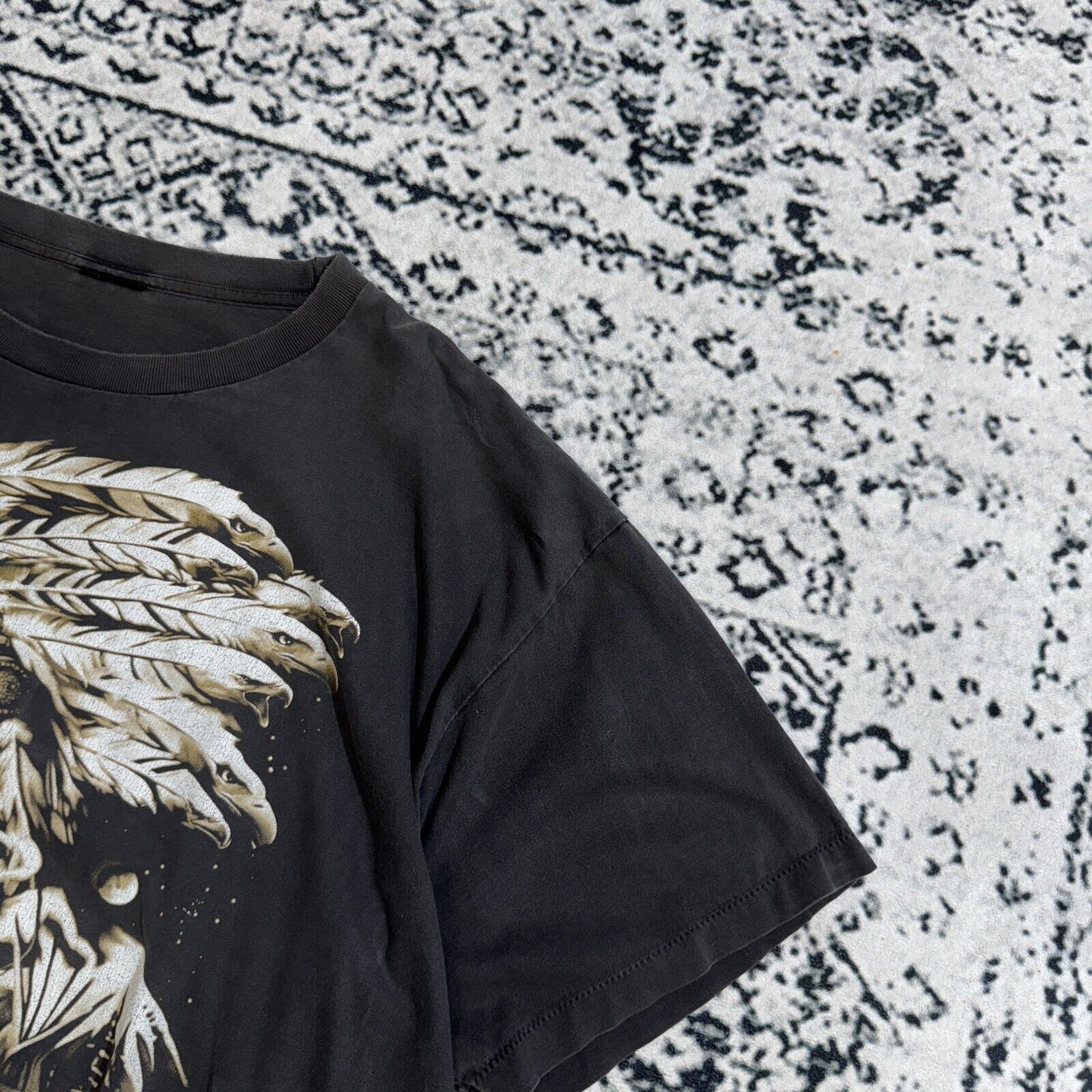 Vintage Vintage Unisex Gray Cotton T-Shirt Size XL Y2k 90s Archive Size US XL / EU 56 / 4 - 5 Thumbnail