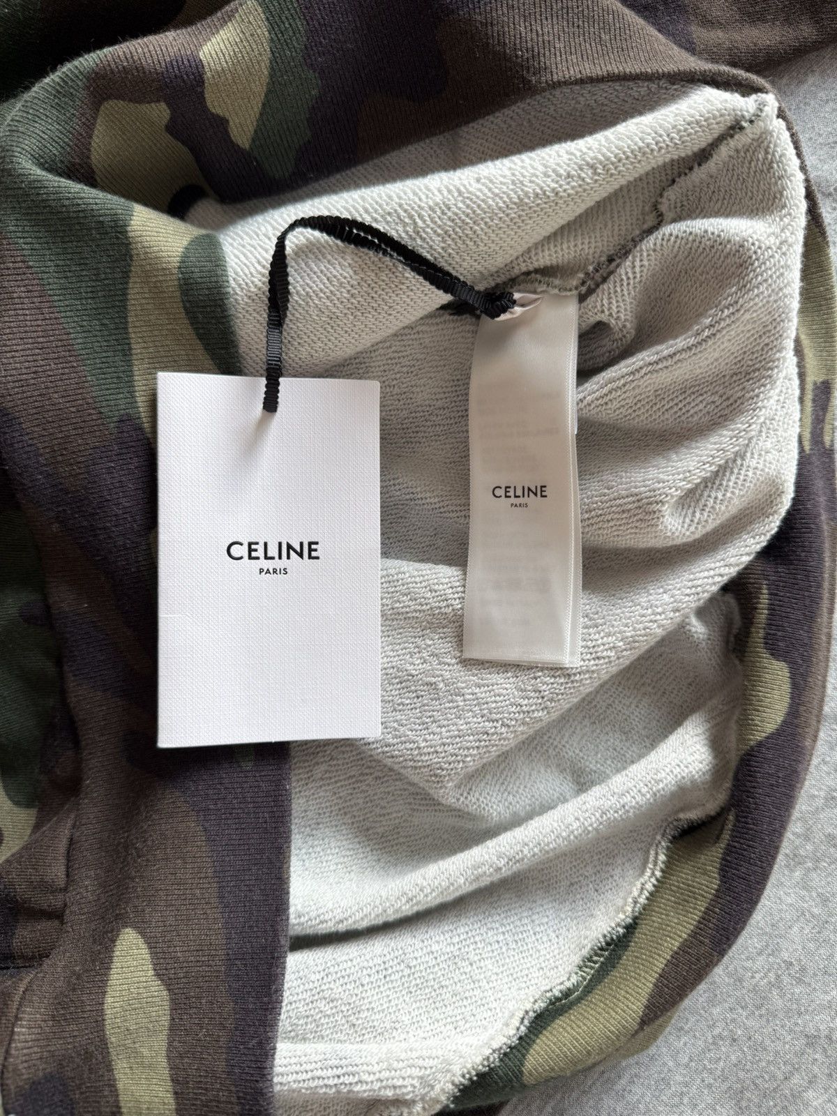 Celine Celine SS23 camouflage Hoody Size US S / EU 44-46 / 1 - 16 Thumbnail