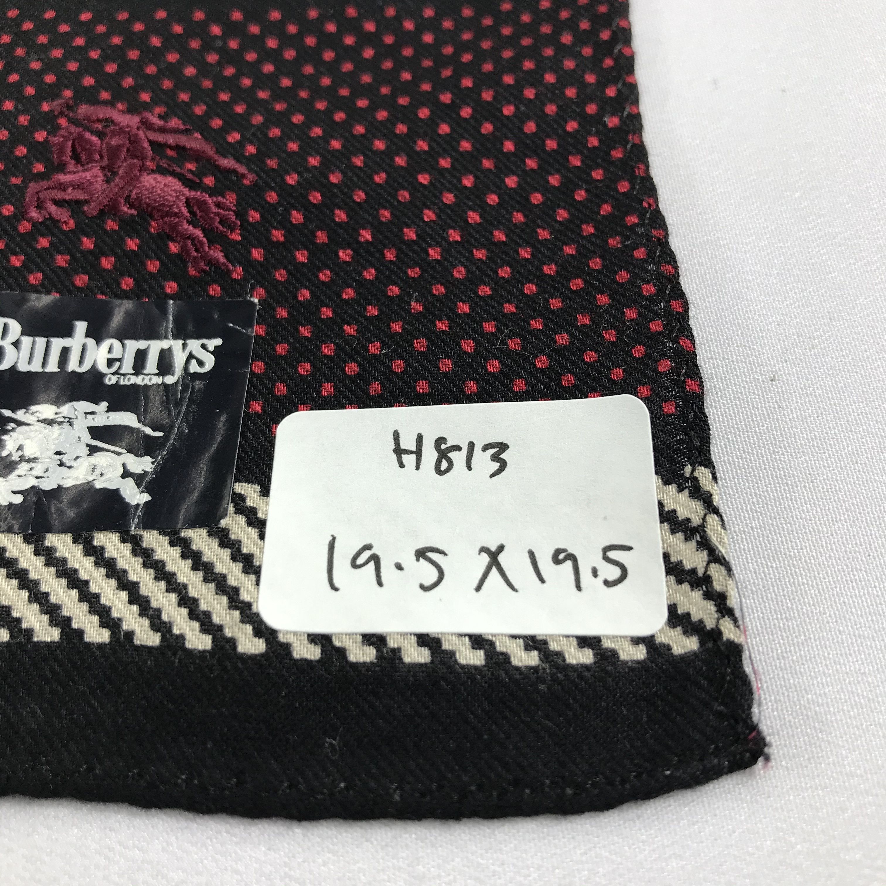 Burberry Burberrys Handkerchief Neckerchief Bandana H813 Size ONE SIZE - 5 Thumbnail