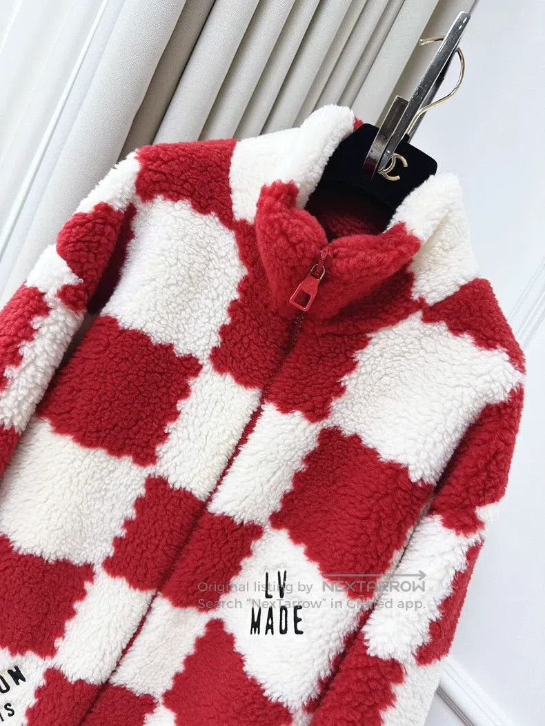 Louis Vuitton Louis Vuitton Nigo2 co-branded red and white checkerboard Size US XL / EU 56 / 4 - 3 Thumbnail