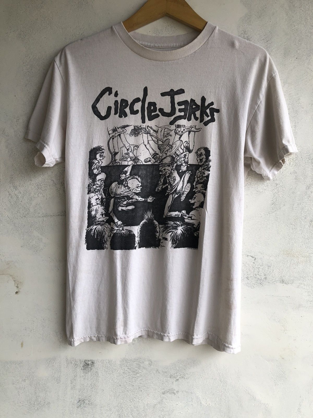 Circle Jerks Big Logo Tshirt Tee