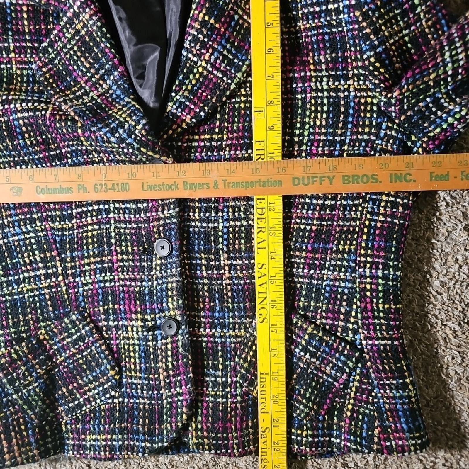 Other Chadwicks Thick Weave 3 Button Blazer SEE MEASUREMENTS Size M / US 6-8 / IT 42-44 - 5 Thumbnail