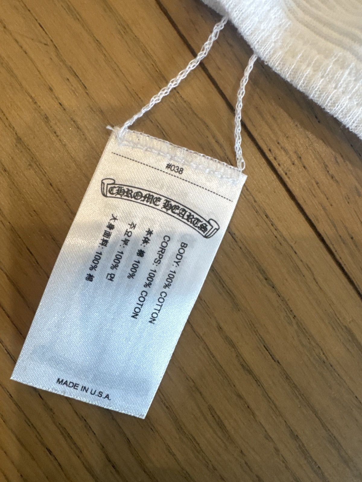 Chrome Hearts chrome hearts tank Size US XL / EU 56 / 4 - 5 Thumbnail