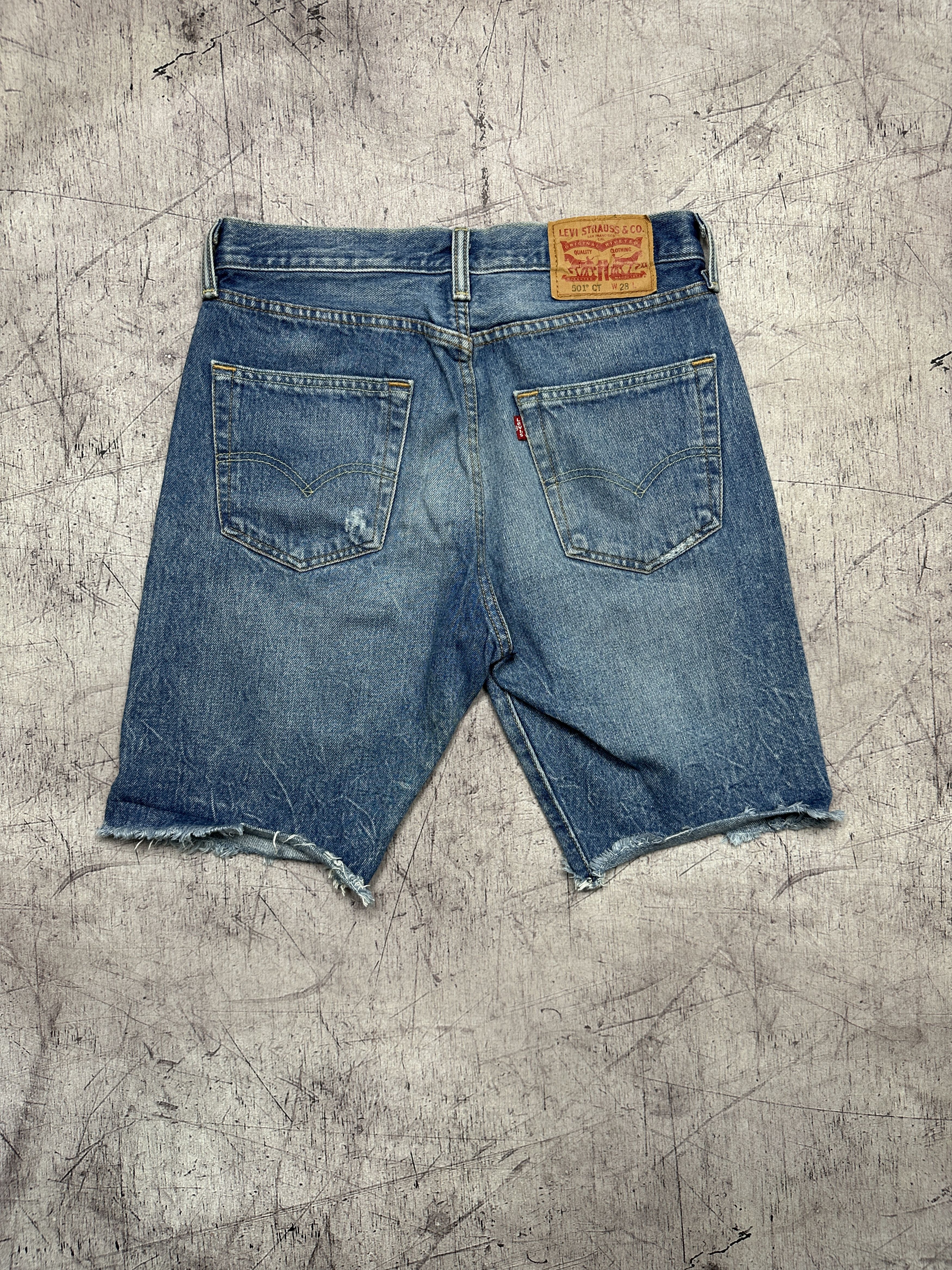 Levi's Levi's 501 Vintage Mens Denim Shorts Size US 28 / EU 44 - 1 Thumbnail