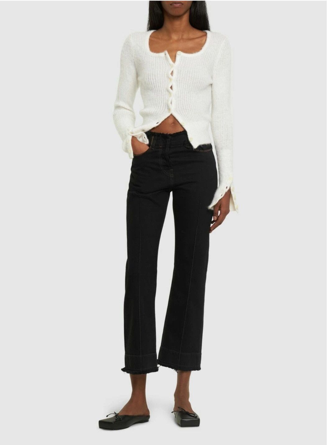 Jacquemus Jacquemus denim jeans / RRP.450€ Size 26" / US 2 / IT 38 - 1 Thumbnail