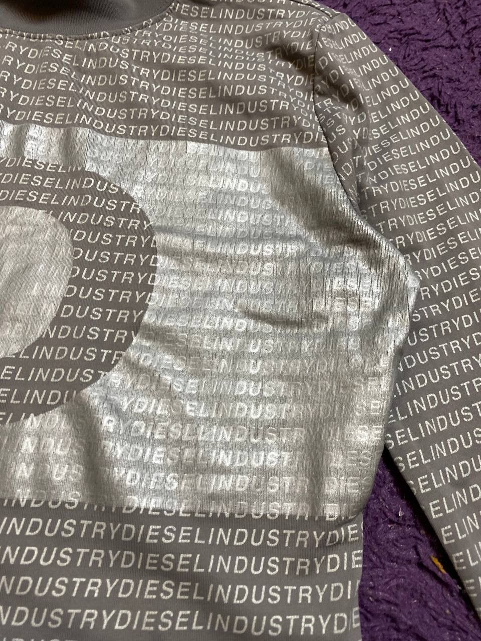 Diesel Vintage Diesel Big Y2K Logo Basic Long Sleeve Size S Size S / US 4 / IT 40 - 9 Thumbnail