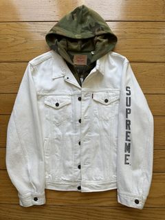 Supreme Hooded Trucker Jacket