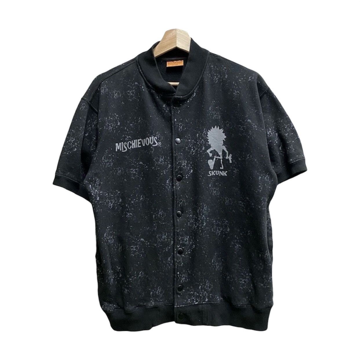 Beauty Beast Vintage Mischievous Skunk Punk by Emi Nakayama Short Varsity Size US M / EU 48-50 / 2 - 2 Thumbnail