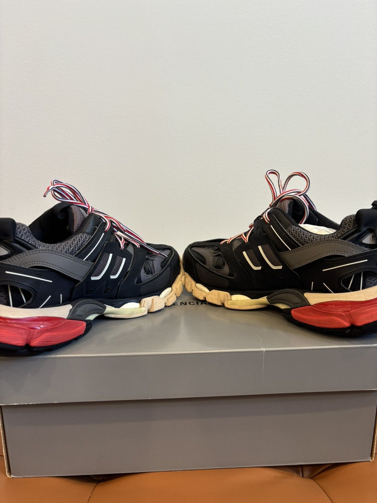 Balenciaga Balenciaga Track Runner Blk/Grey Size US 10 / EU 43 - 4 Thumbnail