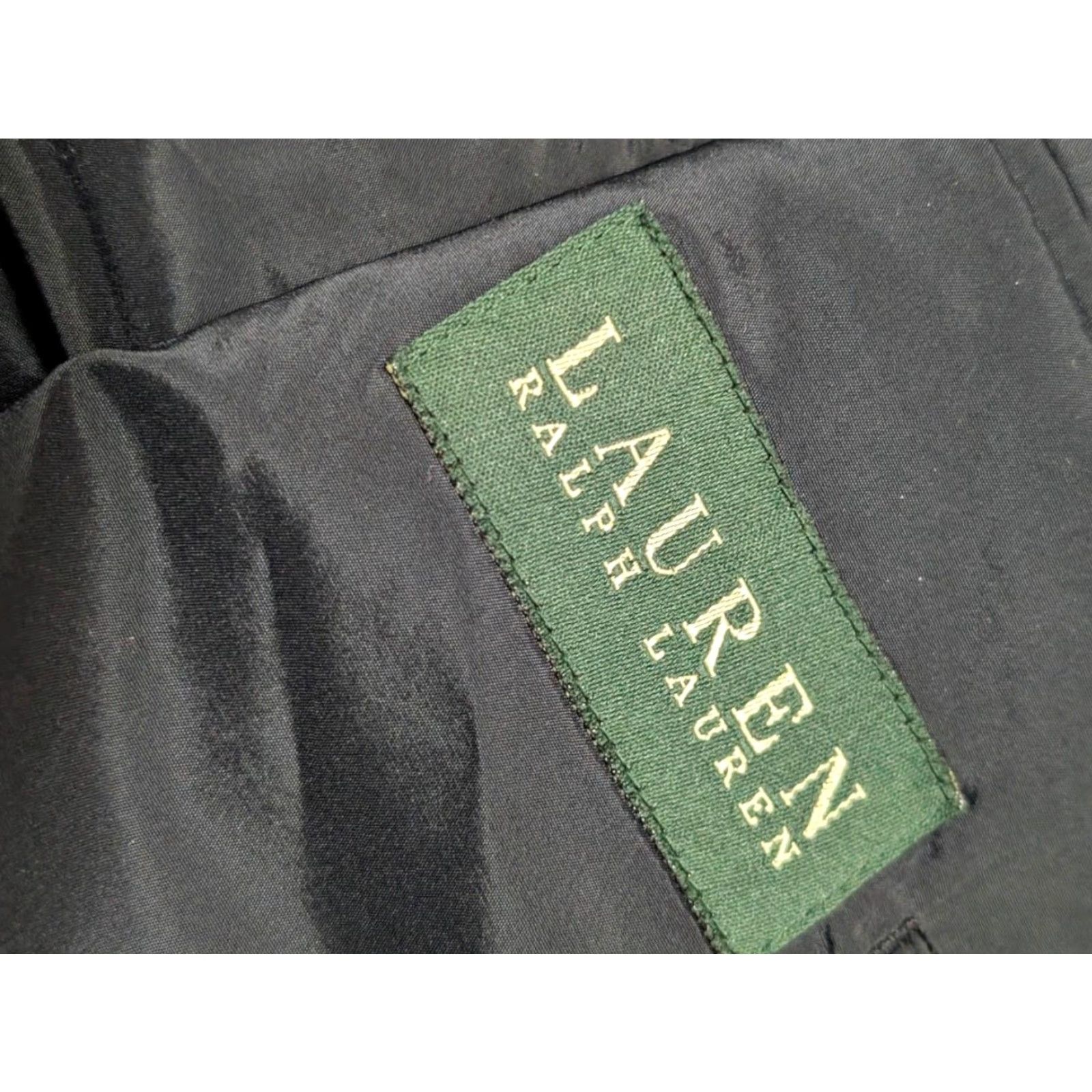 Harris Tweed RALPH LAUREN blazer navy blue 40R TWO-Button wool Tweed Men Blazer Notch 48R barley-Corn 40R Size 48R - 5 Thumbnail