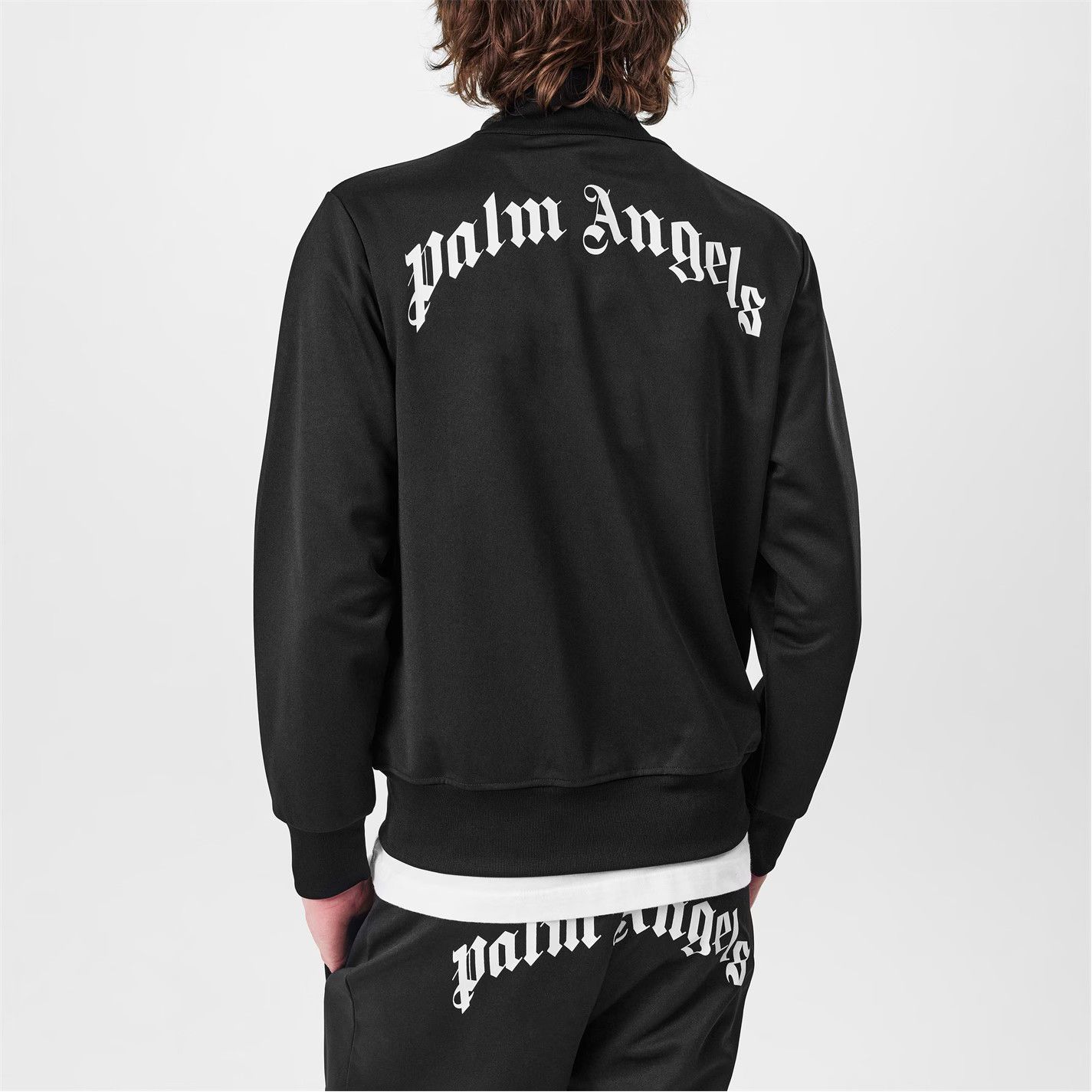Palm Angels o1g2r1mq0426 Curve Track Jacket in Black Size US XS / EU 42 / 0 - 5 Thumbnail