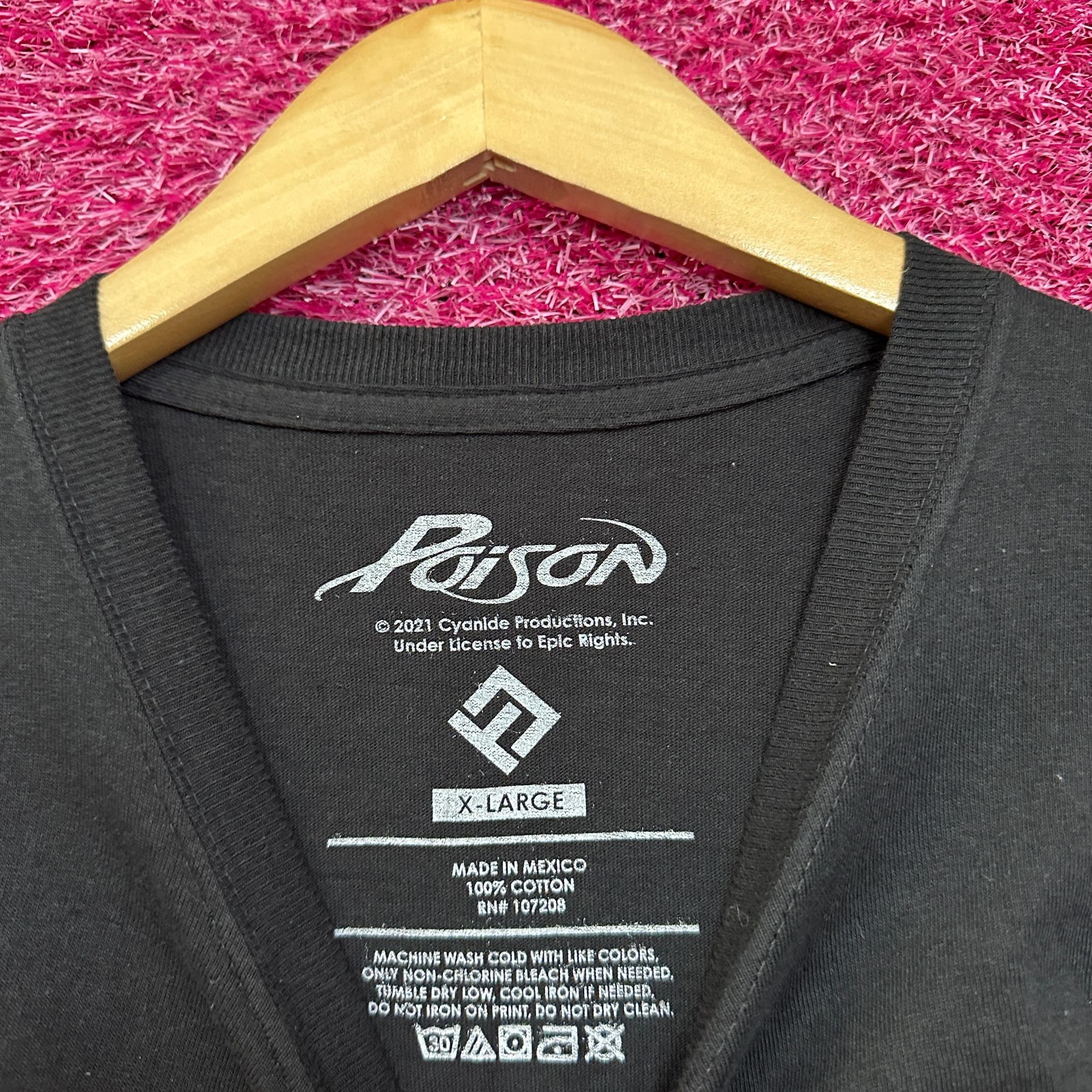 Other Poison Power to the People Poster Heavy Metal Band Tee XL Size US XL / EU 56 / 4 - 4 Thumbnail