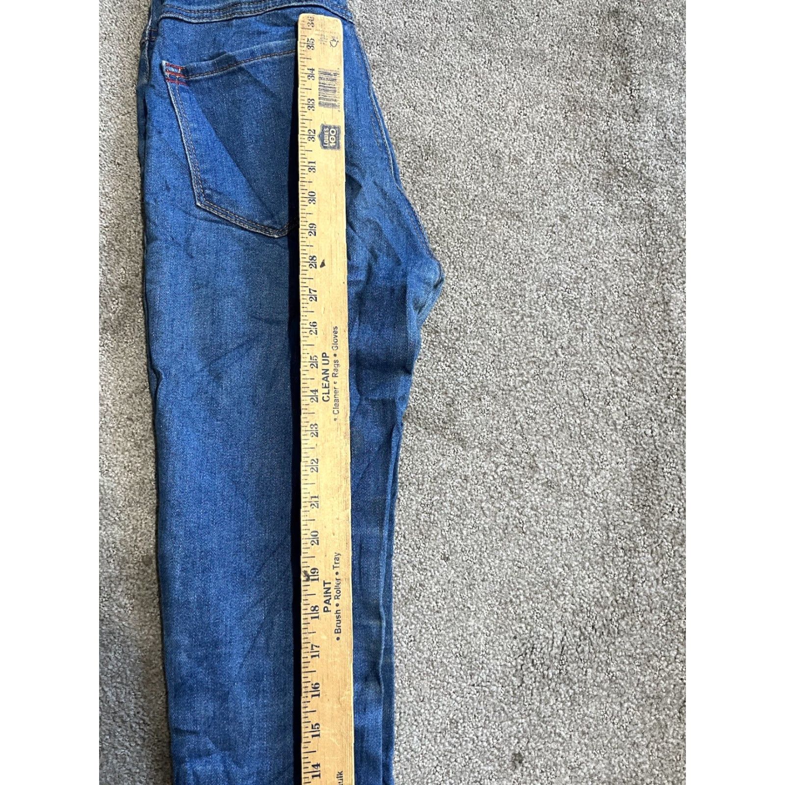 Bdg BDG Jeans Women 6x29 Blue Denim High Rise 5-Pocket Skinny Fit Captain BDG Seam Ankle Vintage No Size 28" / US 6 / IT 42 - 8 Thumbnail
