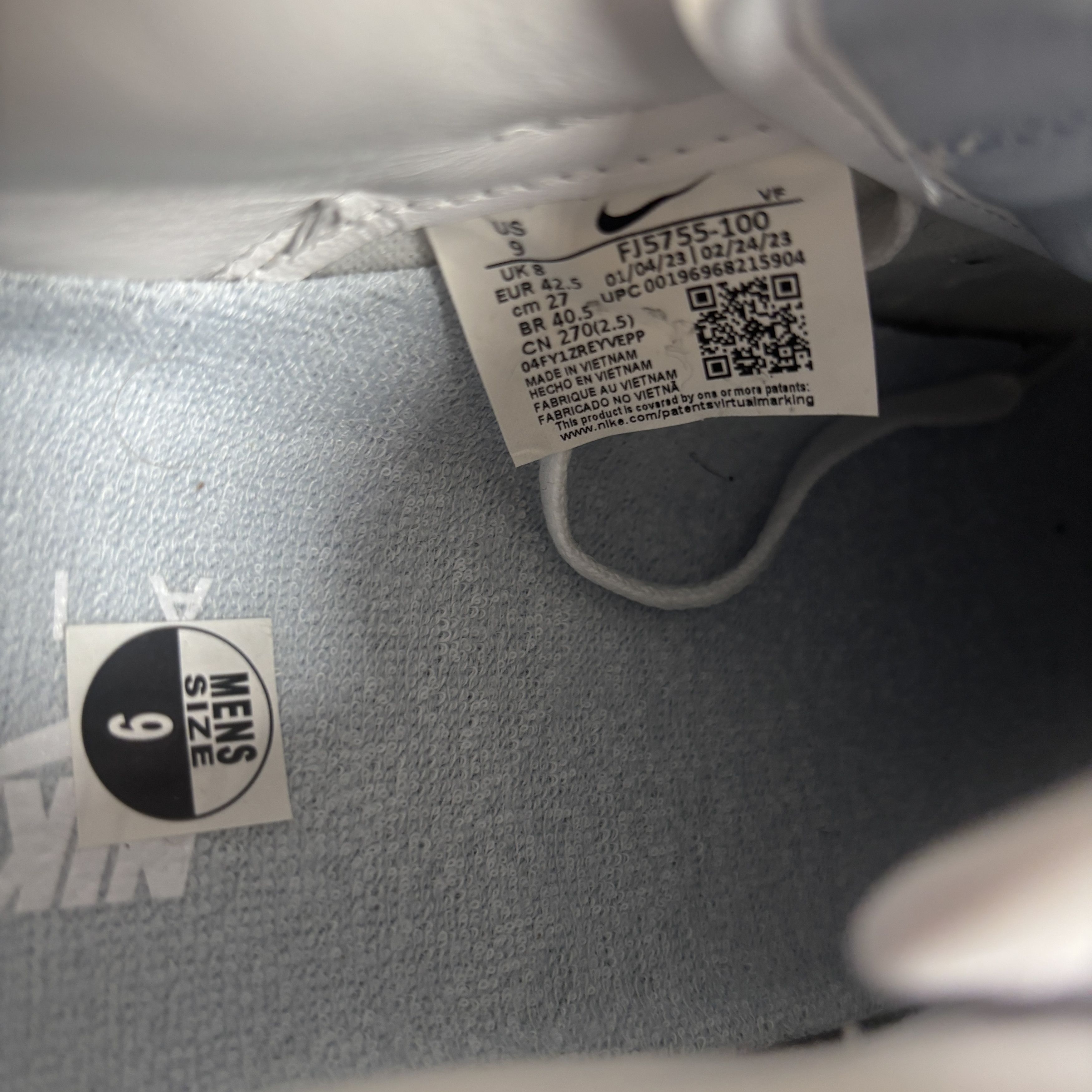 Nike Terror Squad x Nike Air Force 1 Low QS 'Loyalty' DS 9M Size US 9 / EU 42 - 8 Thumbnail