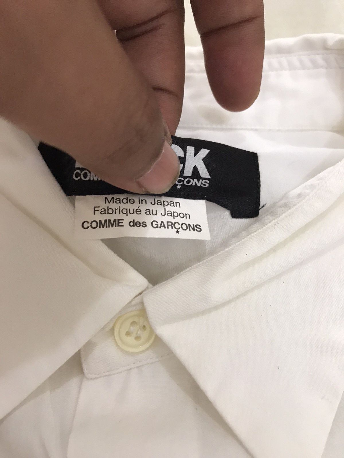 Comme des Garcons Black Comme des garcons Black White Shirt Size US M / EU 48-50 / 2 - 5 Thumbnail