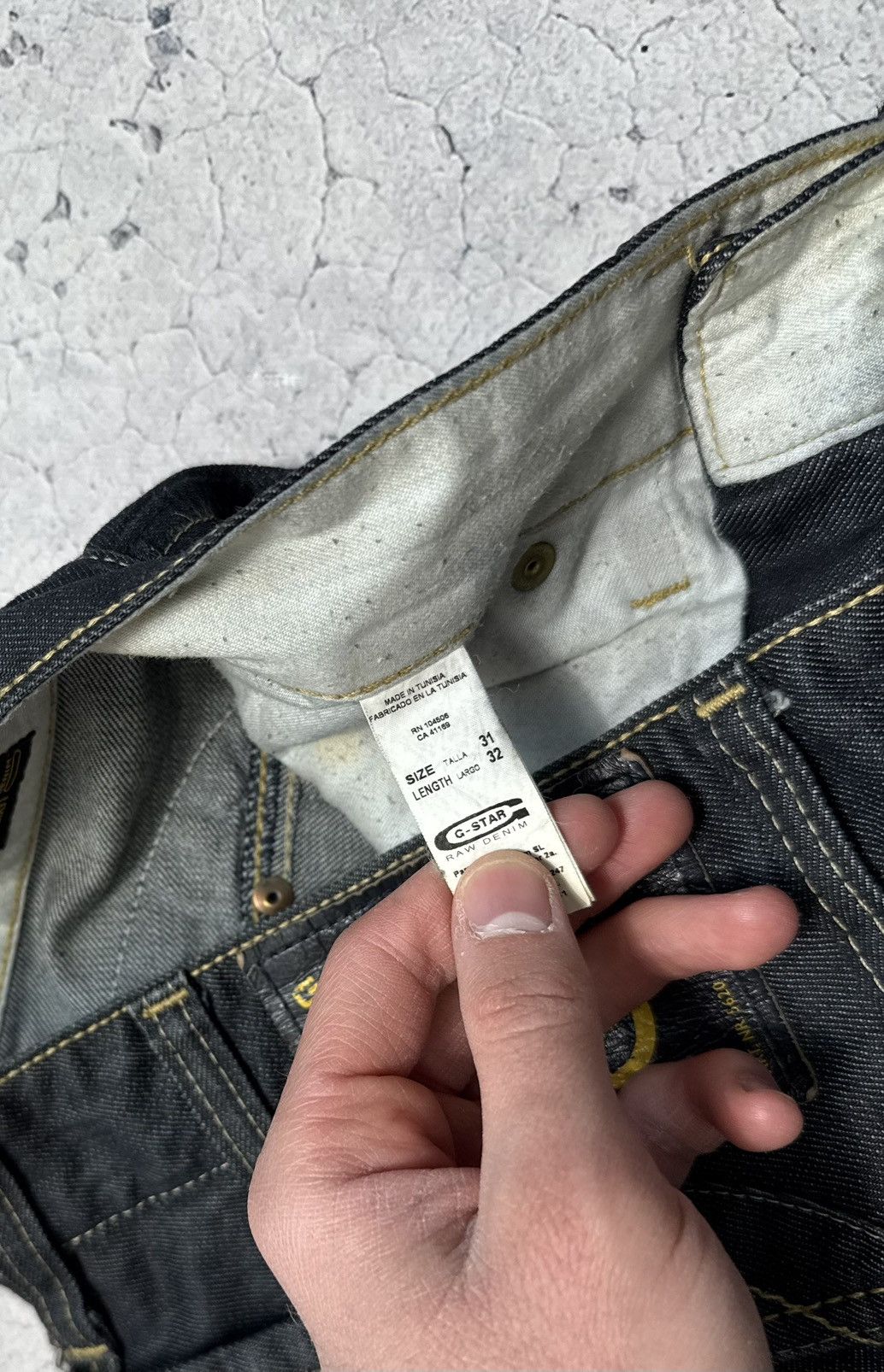 G-Star × Japanese Brand G Star Raw Denim Cargo Pants Workwear 96 31x32 Size US 32 / EU 48 - 8 Thumbnail
