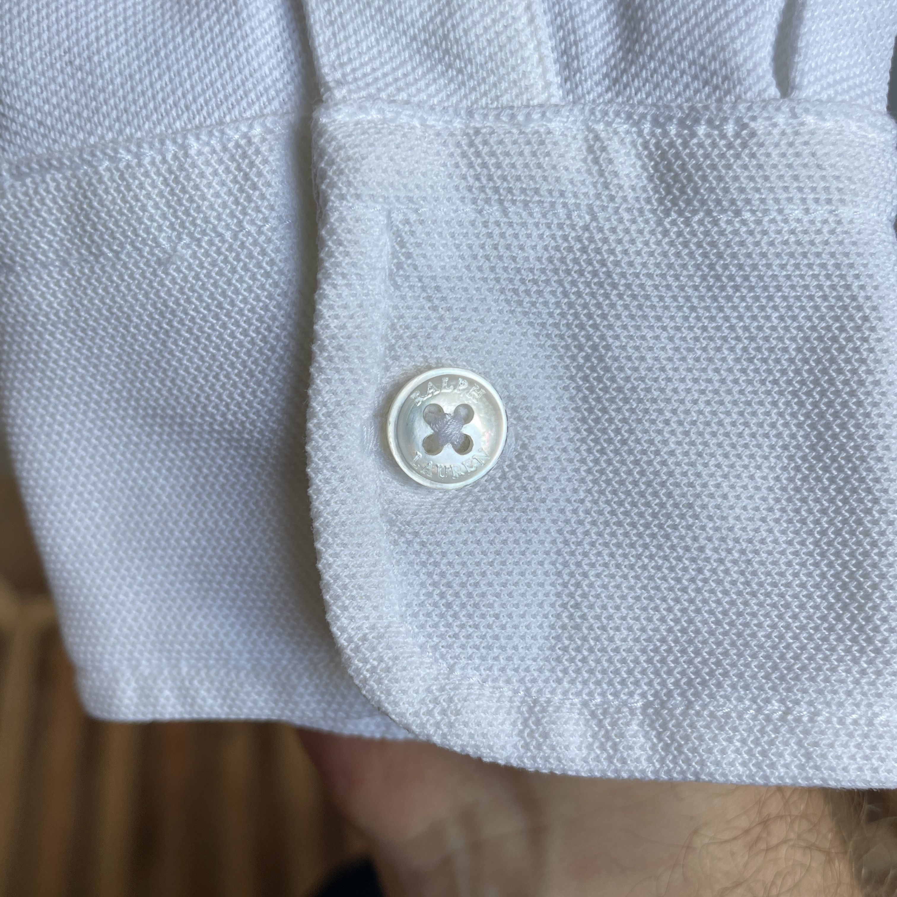 Polo Ralph Lauren Polo Ralph Lauren Slim Fit Pima Mesh Half Button Shirt Size US S / EU 44-46 / 1 - 8 Thumbnail