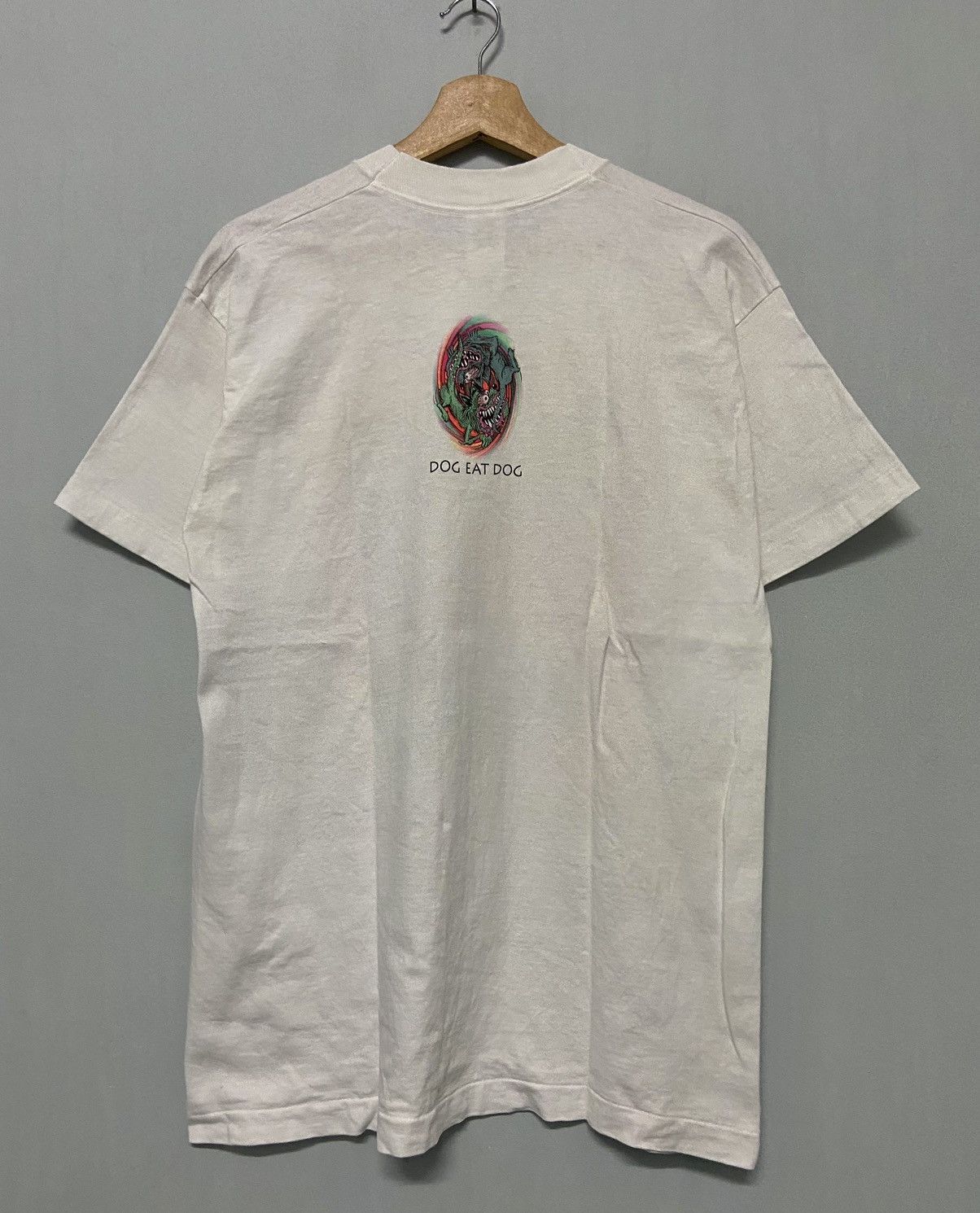 Vintage Vintage 90s Homegrown Weedies Dog Eat Dog Ganja Weed Promo Size US L / EU 52-54 / 3 - 4 Thumbnail