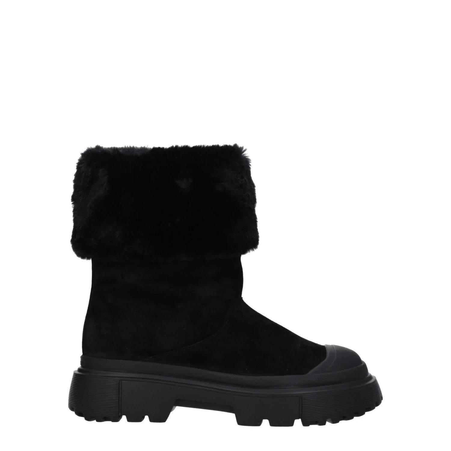 Hogan ob1o1e1124 Suede Ankle Boots in Black Size US 10 / IT 40 - 1 Thumbnail