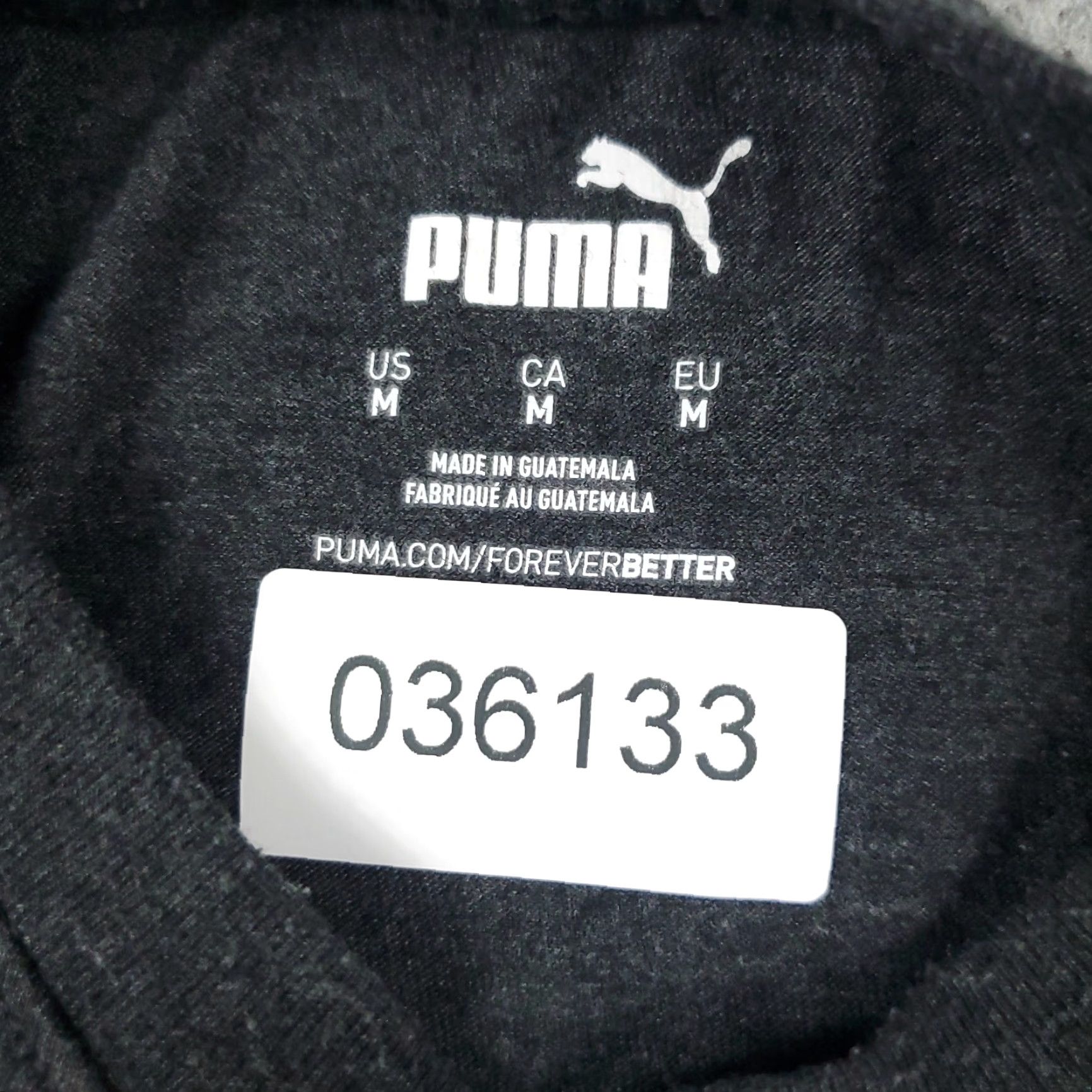 Puma Puma T Shirt Mens Size Medium Gray Logo Short Sleeve Casual Cotton Blend Crew Neck Vintage No Size US M / EU 48-50 / 2 - 7 Thumbnail