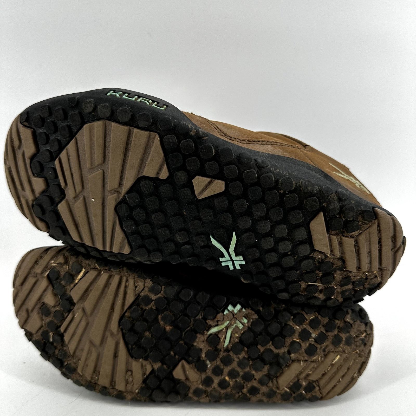 Kuru Chicane Wide Hiking Shoes Suede Leather Brown 7.5