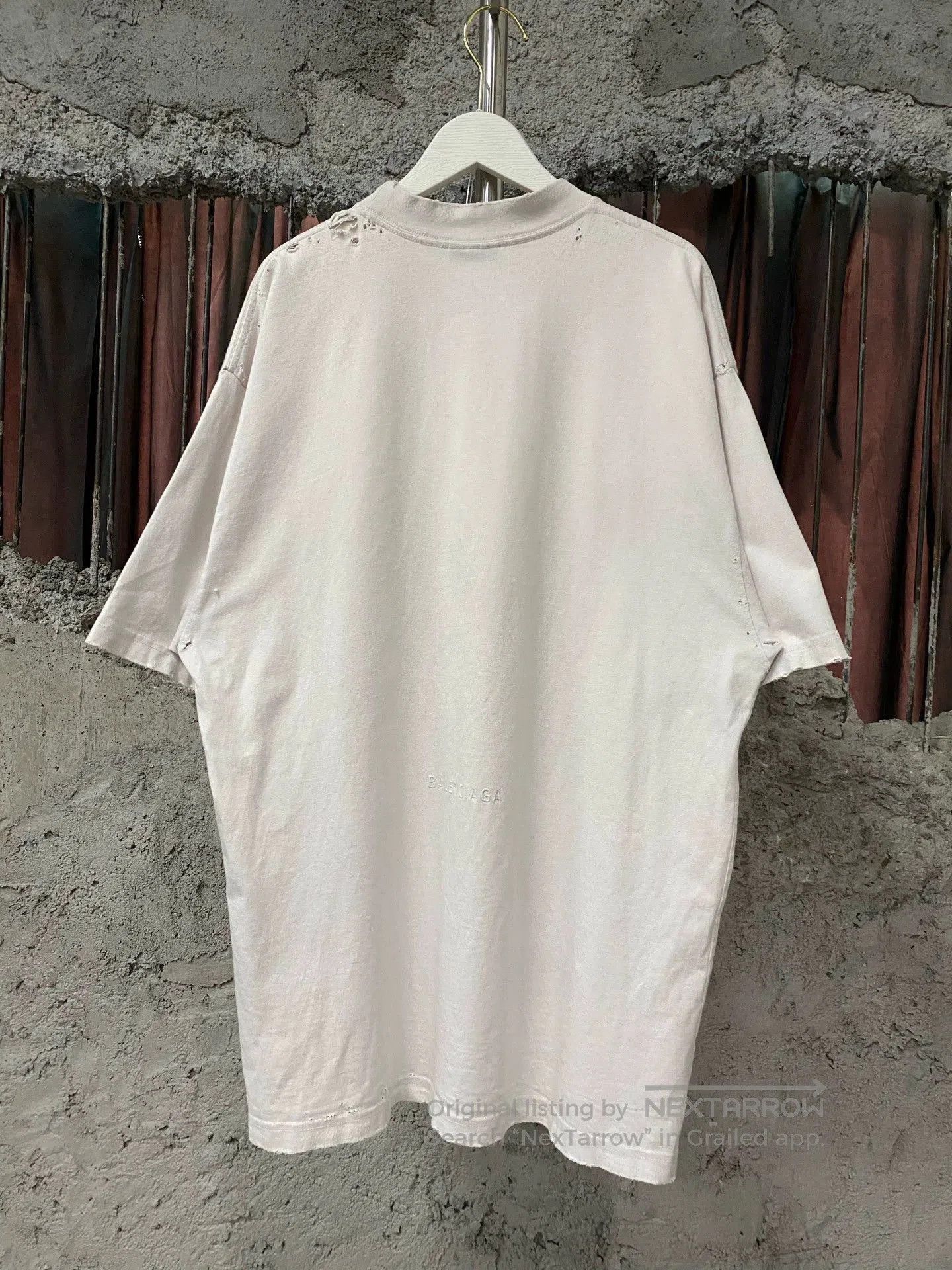 Balenciaga Statue of Liberty Paris Print Short Sleeve Shirt. Size US XXS / EU 40 - 2 Thumbnail