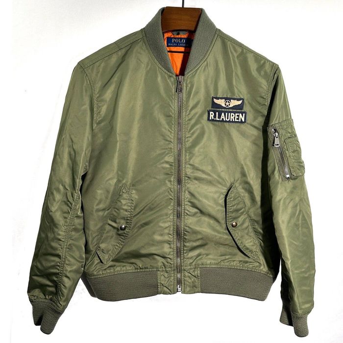 Polo flight cheap bomber jacket