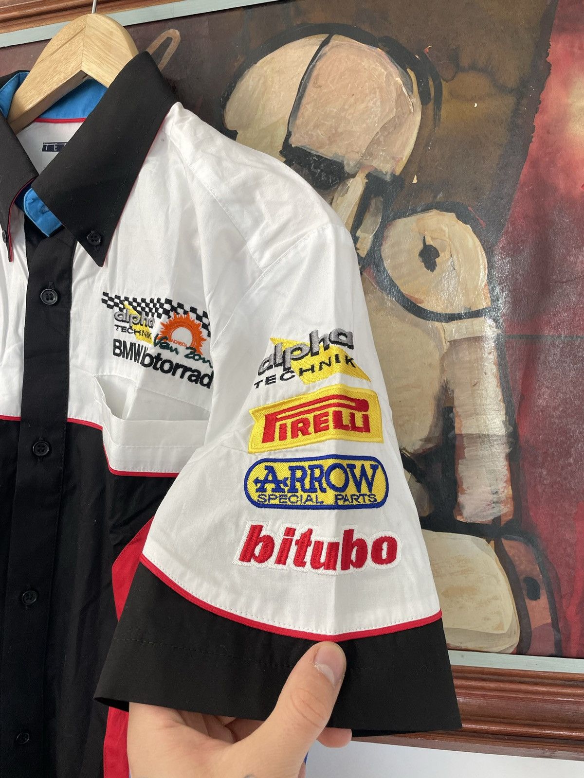 BMW Vintage Hype Racing Button Up Shirt BMW Playboy Rare Size US S / EU 44-46 / 1 - 4 Thumbnail