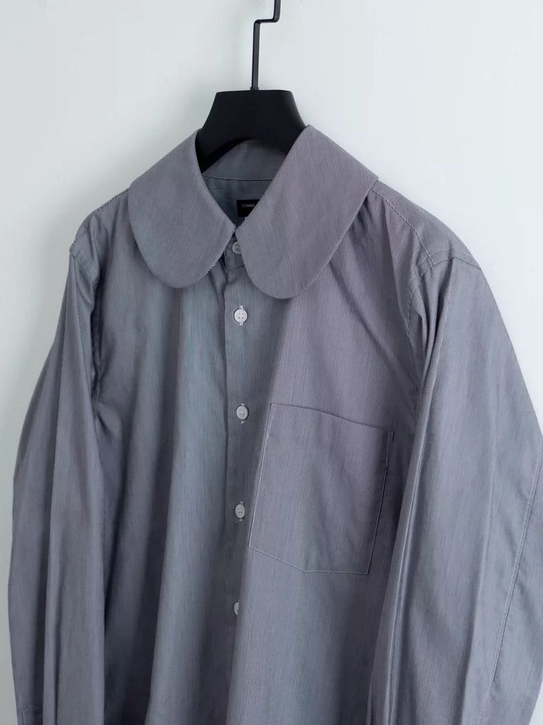 Comme des Garcons Comme Des Garcons Long Sleeve Shirt with Large Crew Neck a Size S / US 4 / IT 40 - 3 Thumbnail