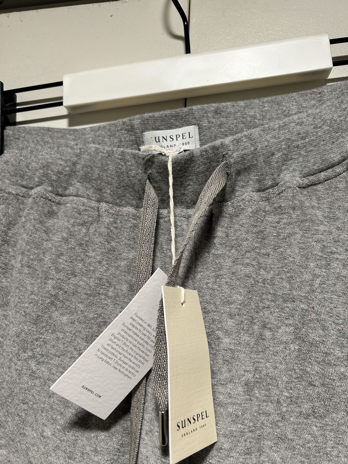 Sunspel Towelling shorts melange grey Size US 30 / EU 46 - 2 Thumbnail