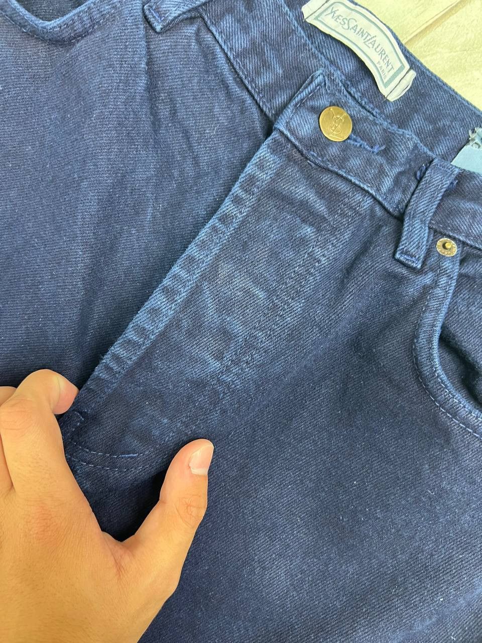 Yves Saint Laurent Vintage Yves Saint Laurent Jeans Denim 90s Baggy YSL Size US 36 / EU 52 - 19 Thumbnail