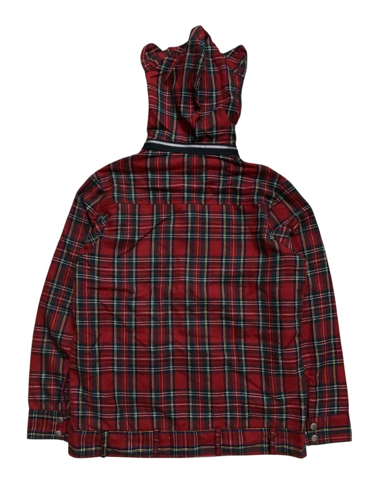 Hysteric Glamour 💥Japanese Drug Honey Ichioku Seditionaries Red Tartan Jacket Size M / US 6-8 / IT 42-44 - 3 Thumbnail