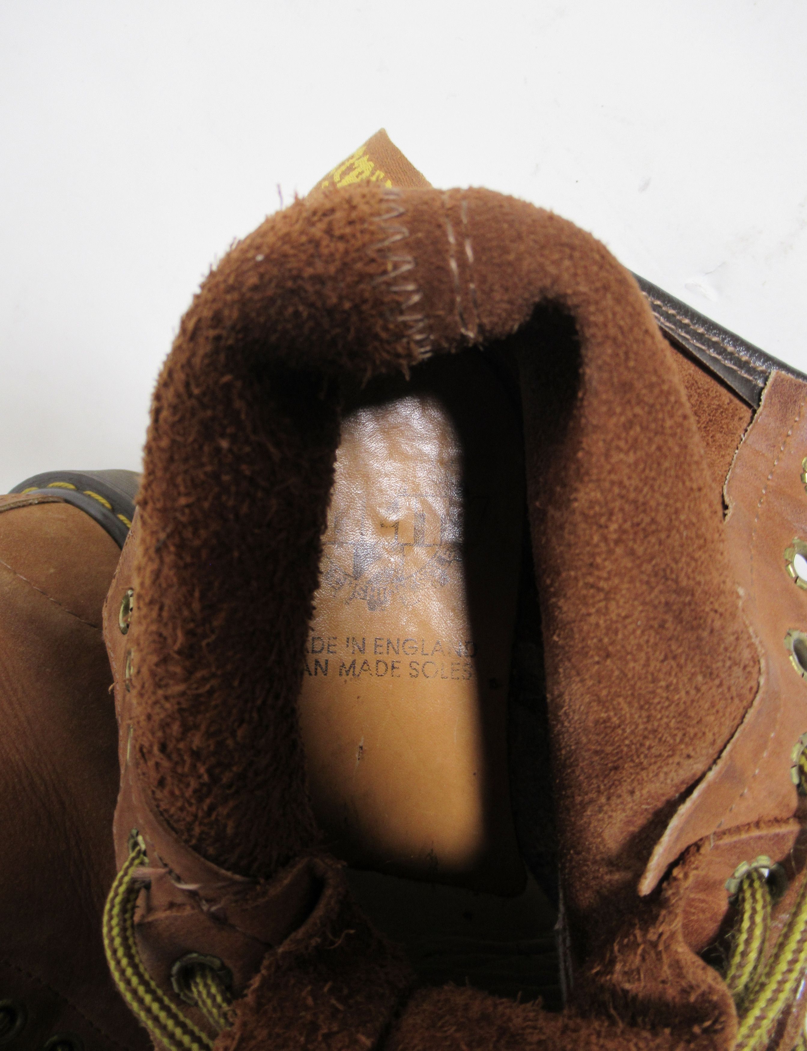 Dr. Martens Dr Martens Women's Made In England Lice Up Boot Brown Size US 5 / IT 35 - 11 Thumbnail