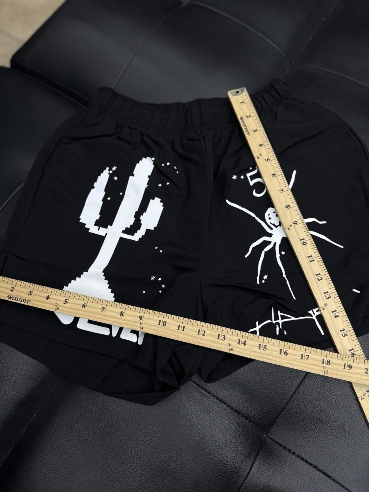 Sp5der Sp5der Double Layer Shorts Size Medium (NEW) Black Size US 32 / EU 48 - 11 Thumbnail