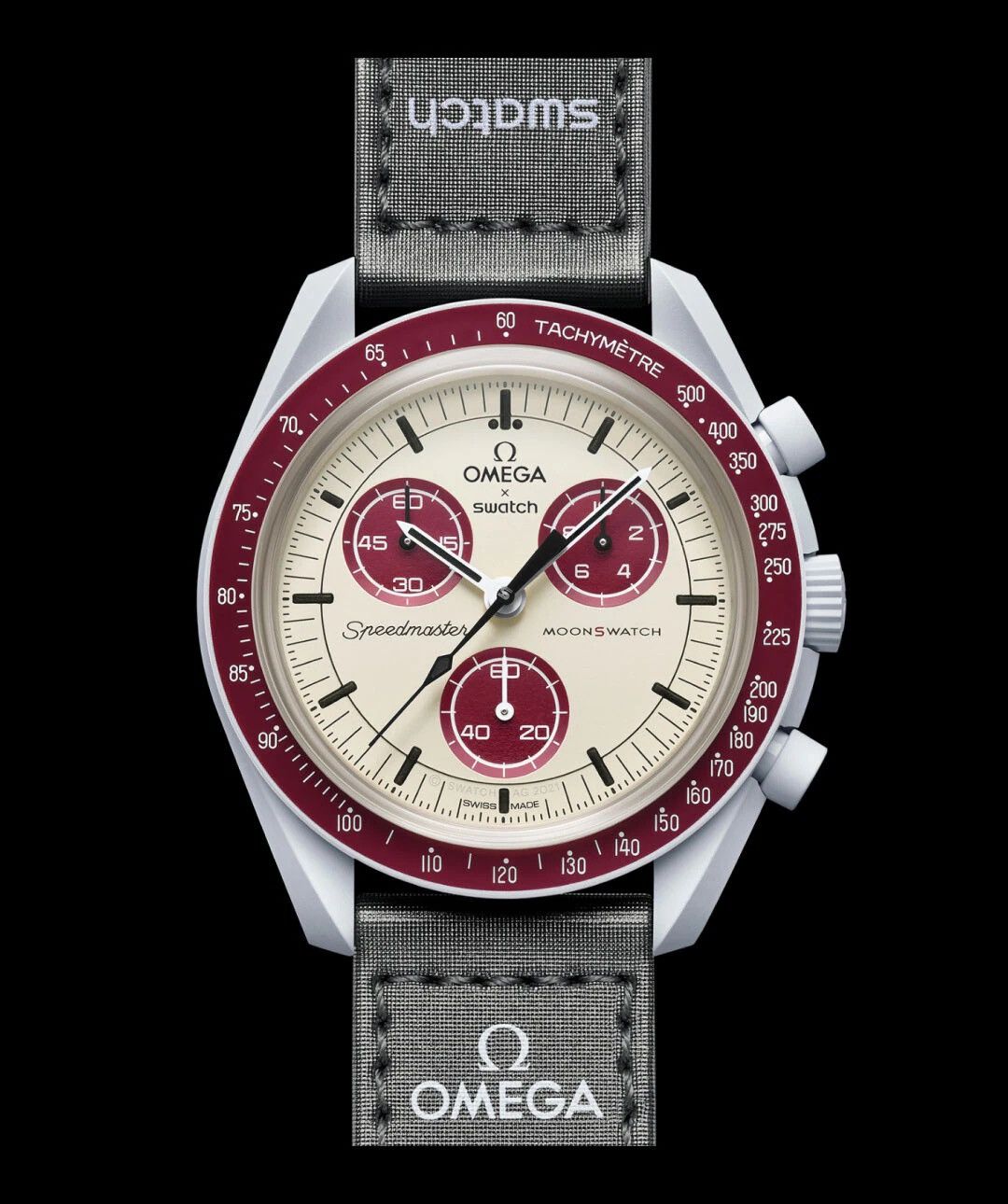 Swatch MISSION TO PLUTO SO33M101 Size 42 - 1 Thumbnail