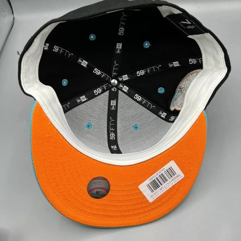 New Era New York Yankees Hat Men 7 5/8 59Fifty New Era Fitted Cap Size ONE SIZE - 5 Thumbnail