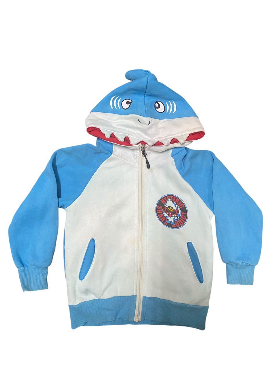 Hysteric Glamour Unisex kids🔥 hysteric glamour sharks kids zipper hoodie Size US XXS / EU 40 - 1 Thumbnail