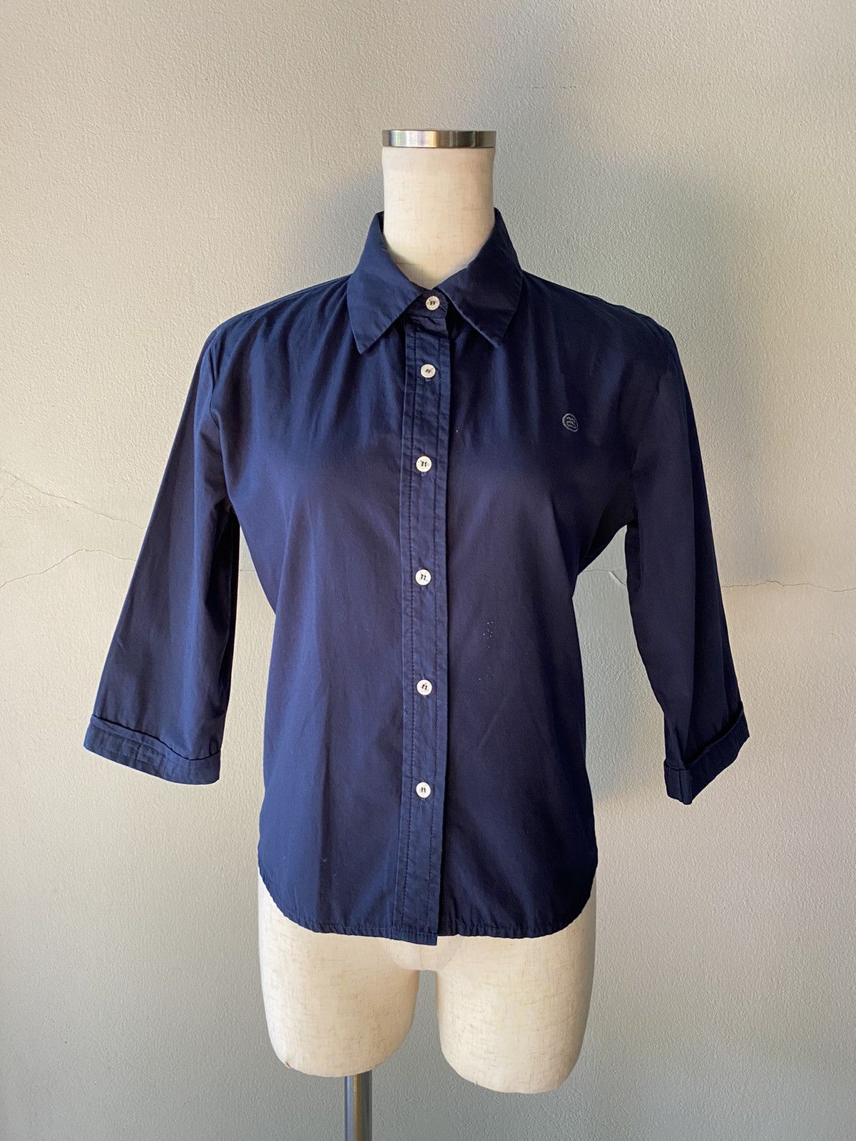 Stussy Stussy Dark Blue Long-Sleeve Shirt Size M / US 6-8 / IT 42-44 - 1 Thumbnail