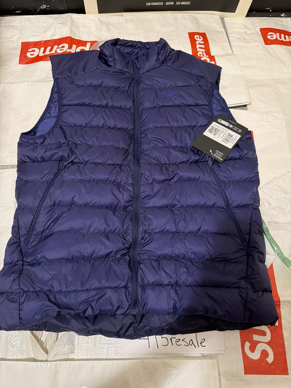 Arc'teryx Arc’teryx Cerium Vest Down Jacket Color Soulsonic Size US L / EU 52-54 / 3 - 7 Thumbnail