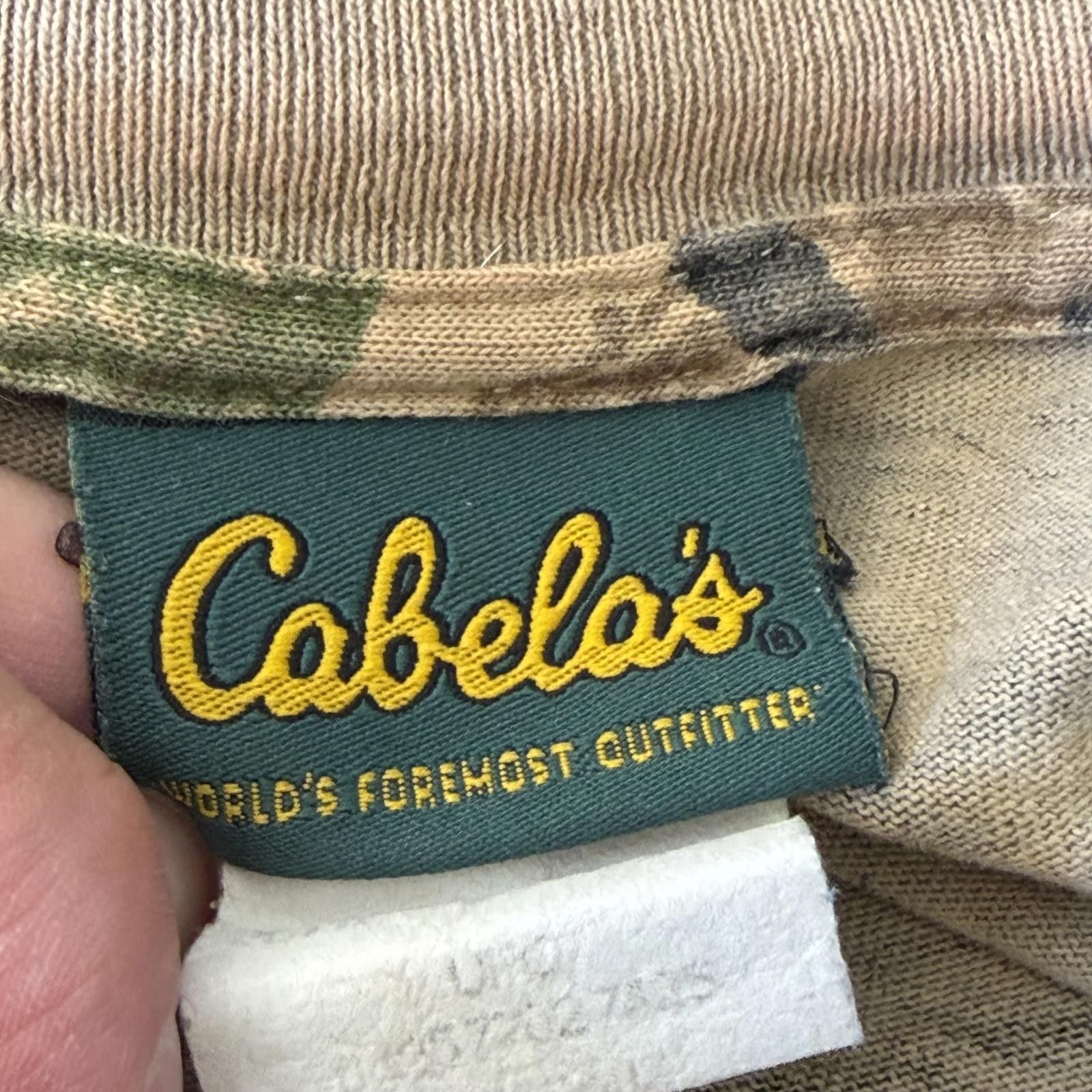 Cabelas Vintage Cabela’s RealTree Camo Hunting Pocket Shirt 90s Size US XL / EU 56 / 4 - 7 Thumbnail