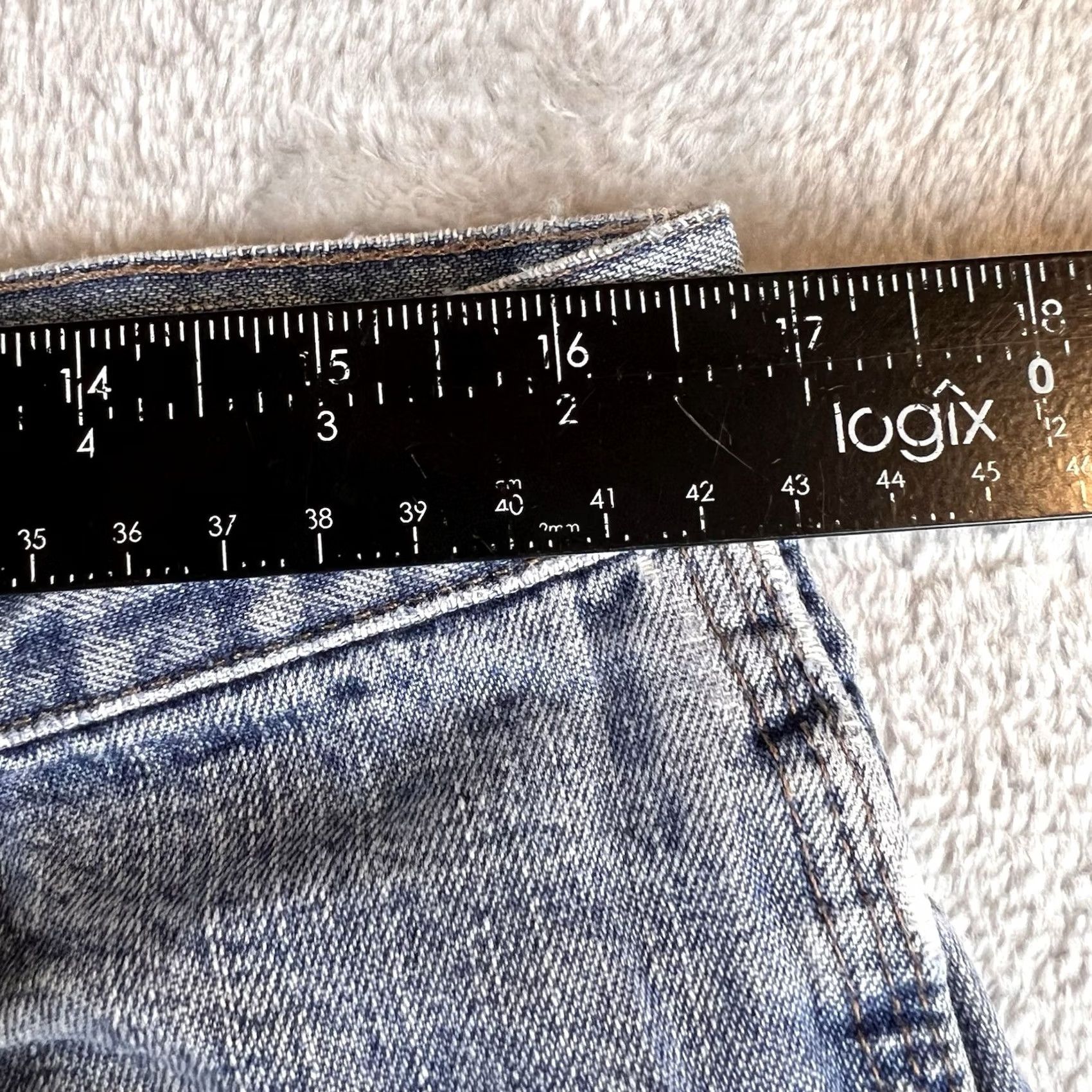 Wrangler VINTAGE Wrangler Carpenter Jeans Mens 34x30 Blue Faded Grunge Y2K Baggy Wide Leg Jeans Size US 34 / EU 50 - 3 Thumbnail