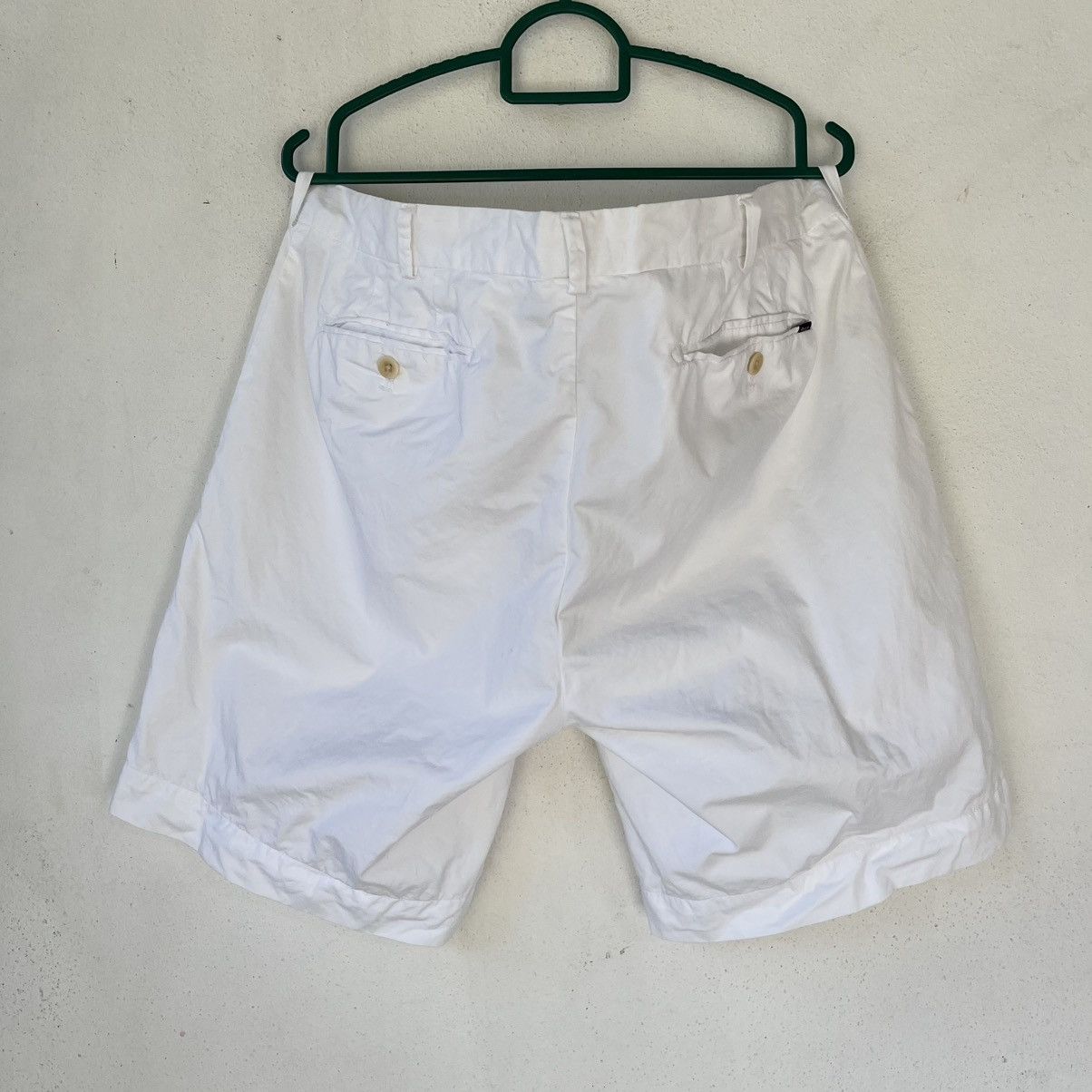 Polo Ralph Lauren Polo Ralph Lauren White Cotton Shorts – Slim Fit Size US 34 / EU 50 - 3 Thumbnail