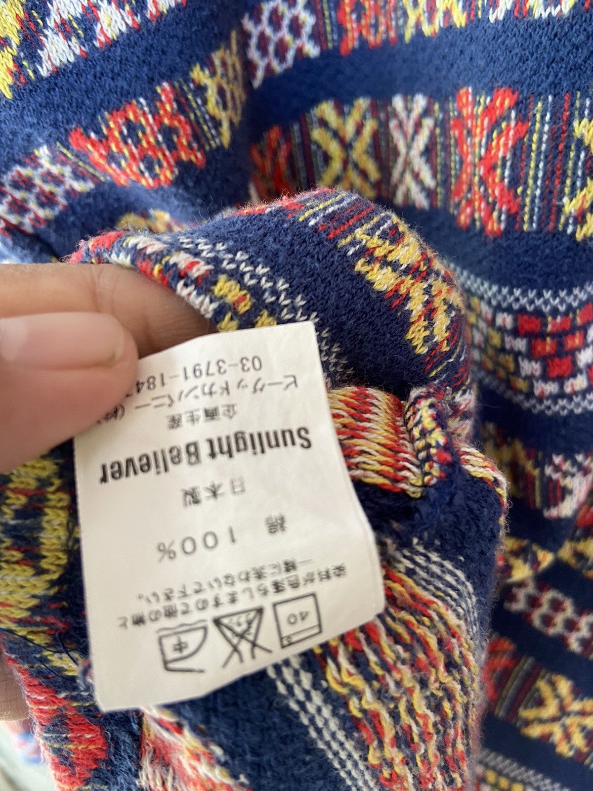Japanese Brand Sunlight Believer t shirt long sleeve Size US M / EU 48-50 / 2 - 8 Thumbnail