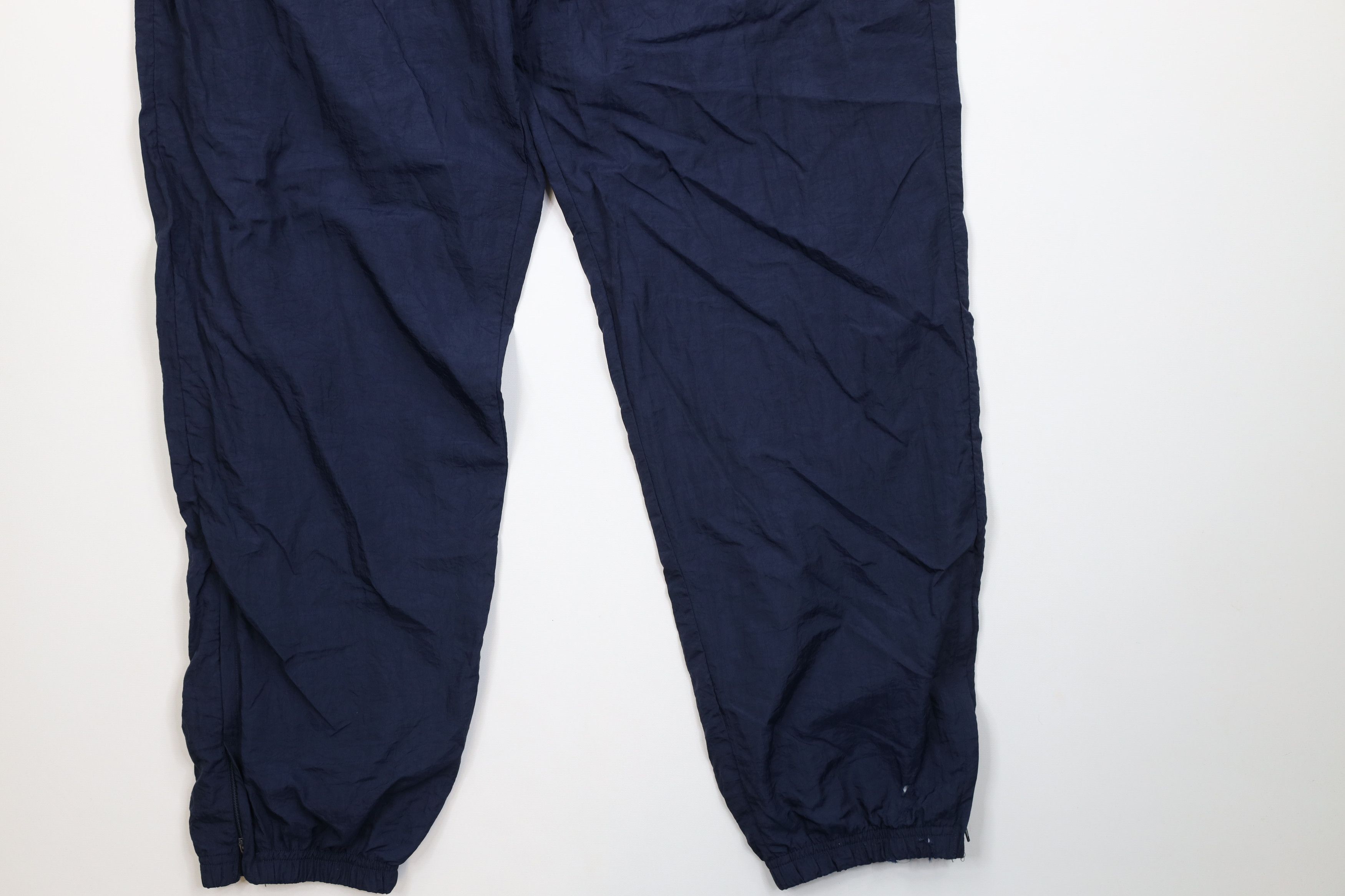 Reebok Vintage 90s Reebok Lined Windbreaker Joggers Pants Navy Blue Size US 38 / EU 54 - 4 Thumbnail