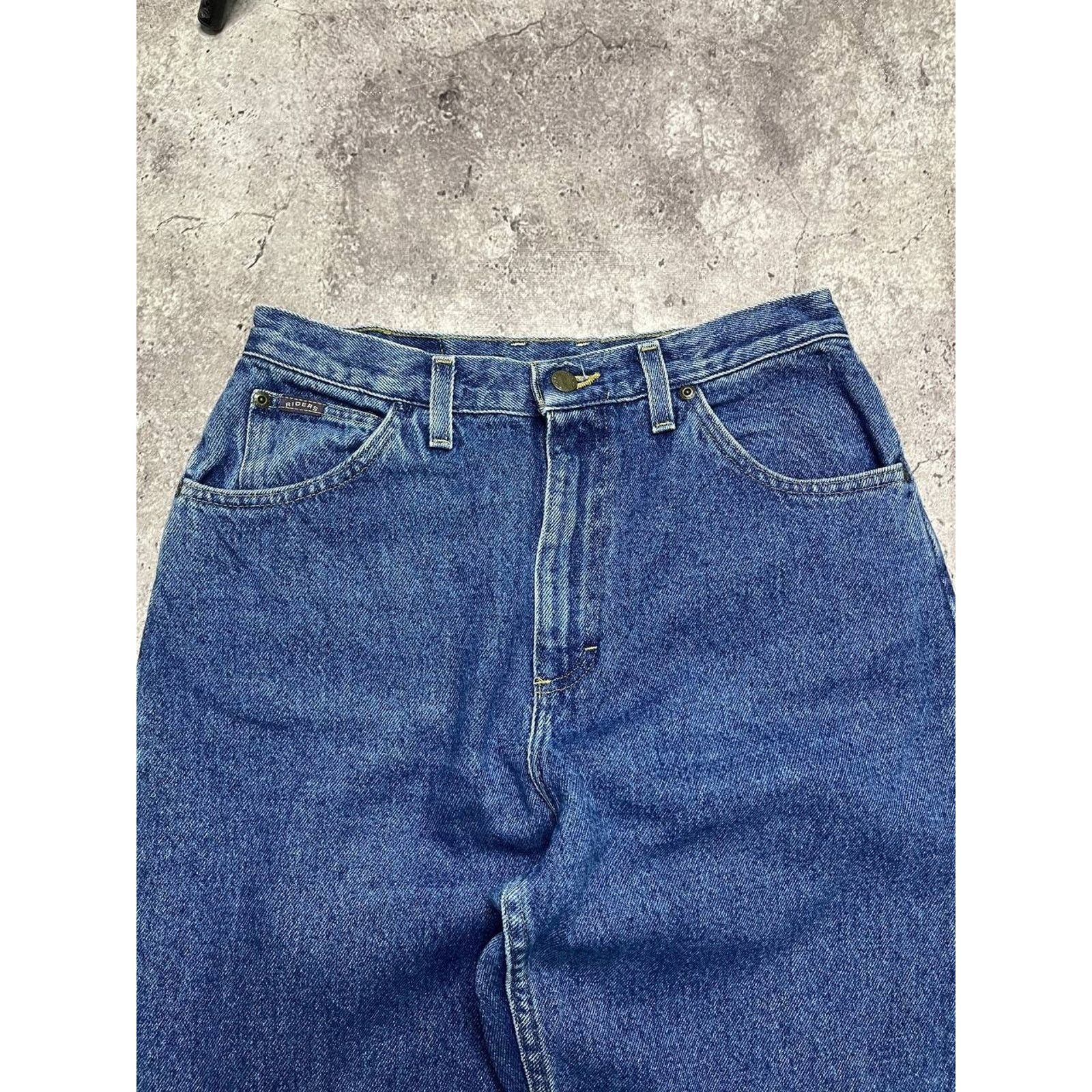 Japanese Brand Vintage Riders Straight Leg High Rise Jeans Size W28 L32 Size 28" / US 6 / IT 42 - 2 Thumbnail