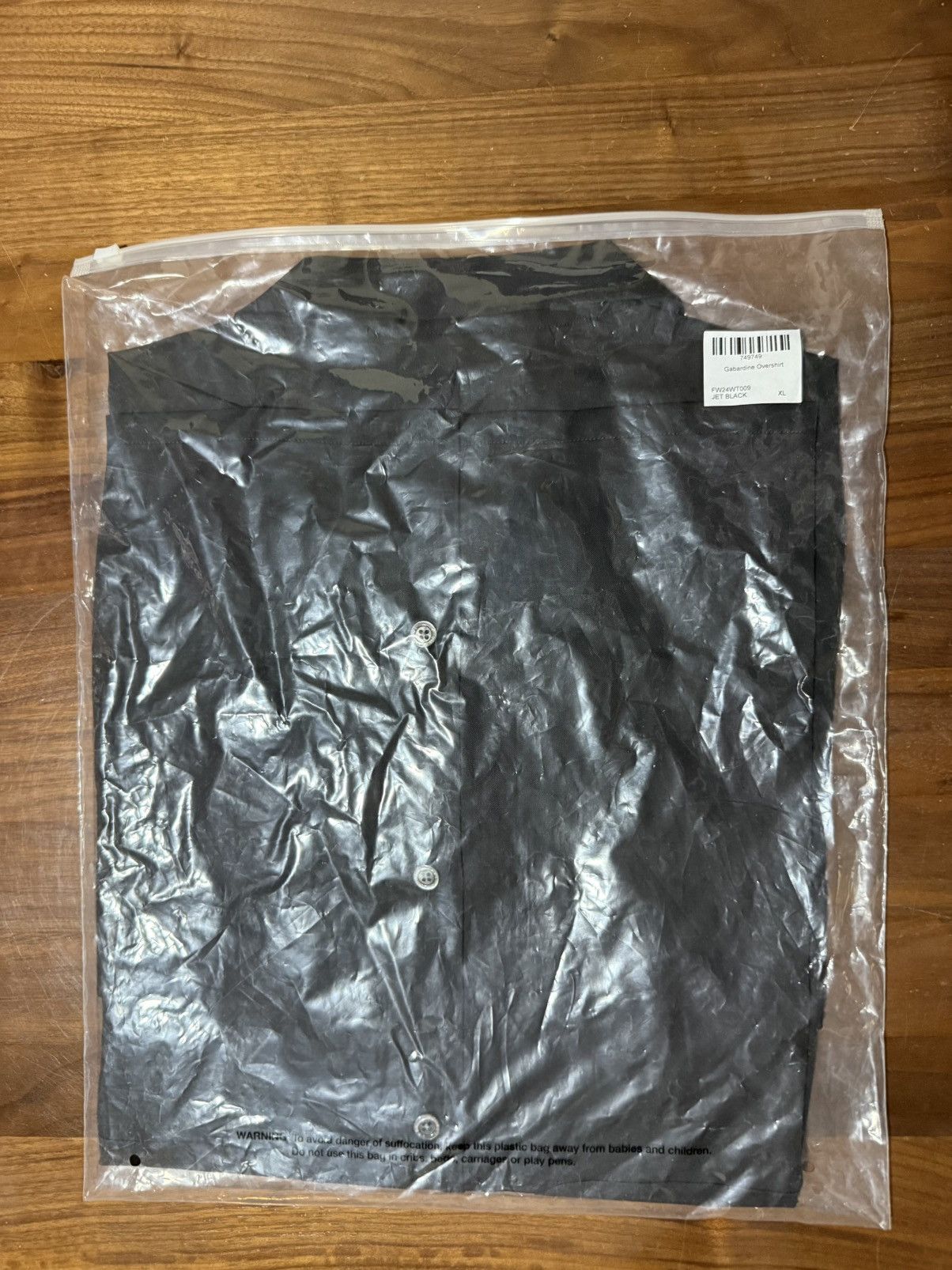 Aime Leon Dore Aime Leon Dore ALD Gabardine Overshirt in Jet Black Size XL Size US XL / EU 56 / 4 - 6 Thumbnail