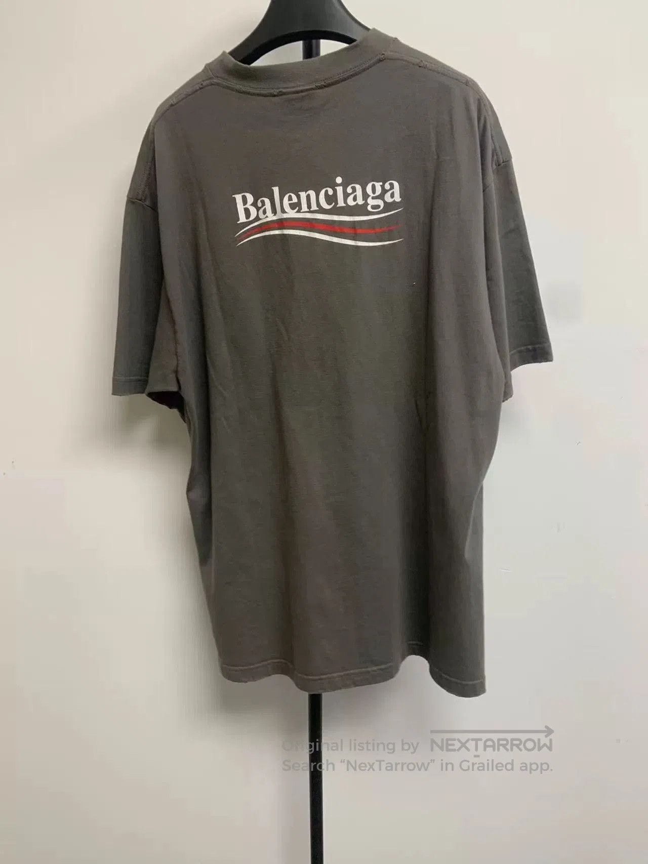 Balenciaga Balenciaga Crewneck Straight Fit Print Short Sleeve. Size US S / EU 44-46 / 1 - 2 Thumbnail