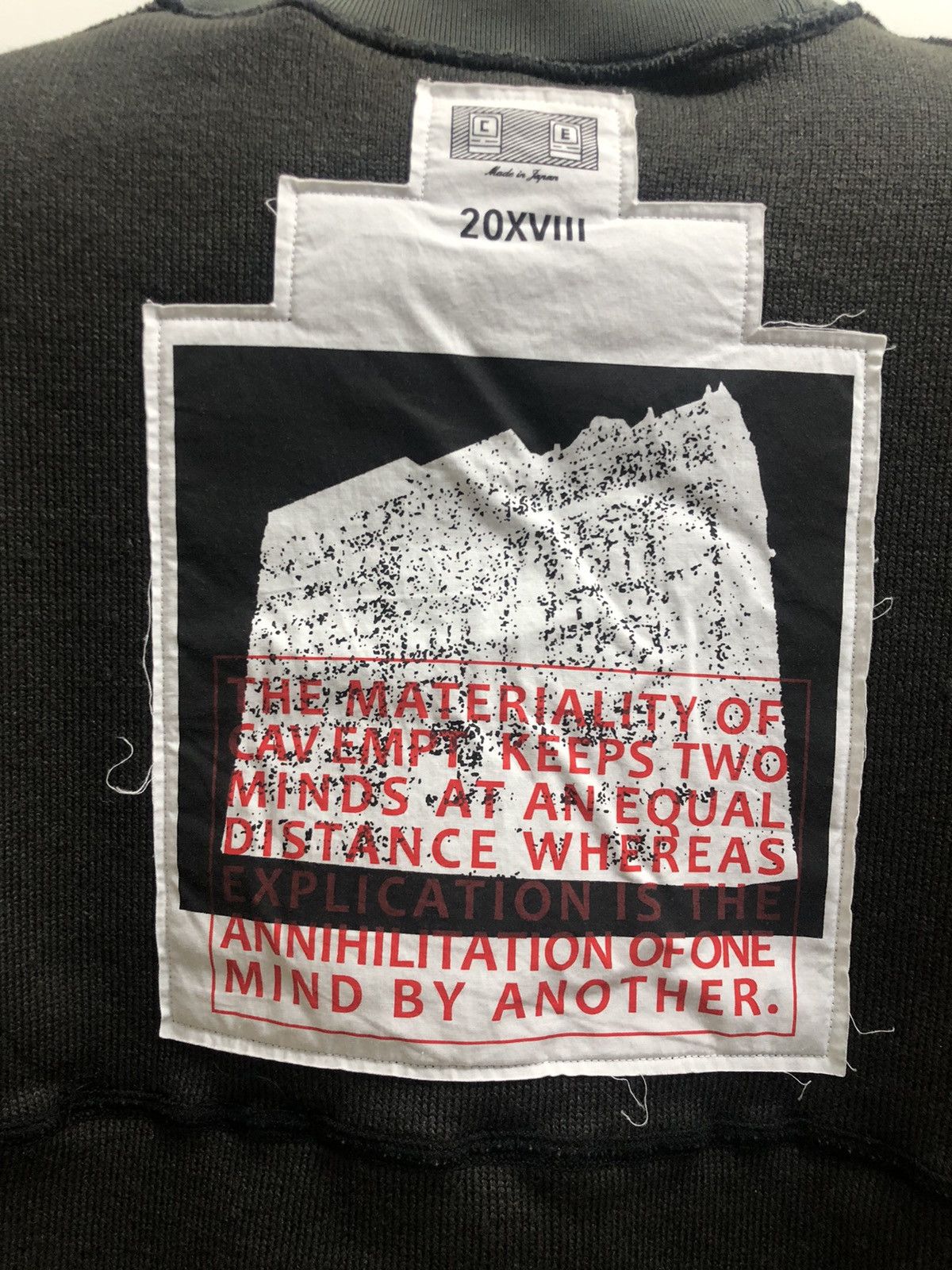 Cav Empt FW18' C.E BOA FLEECE CREW NECK Size US M / EU 48-50 / 2 - 5 Thumbnail
