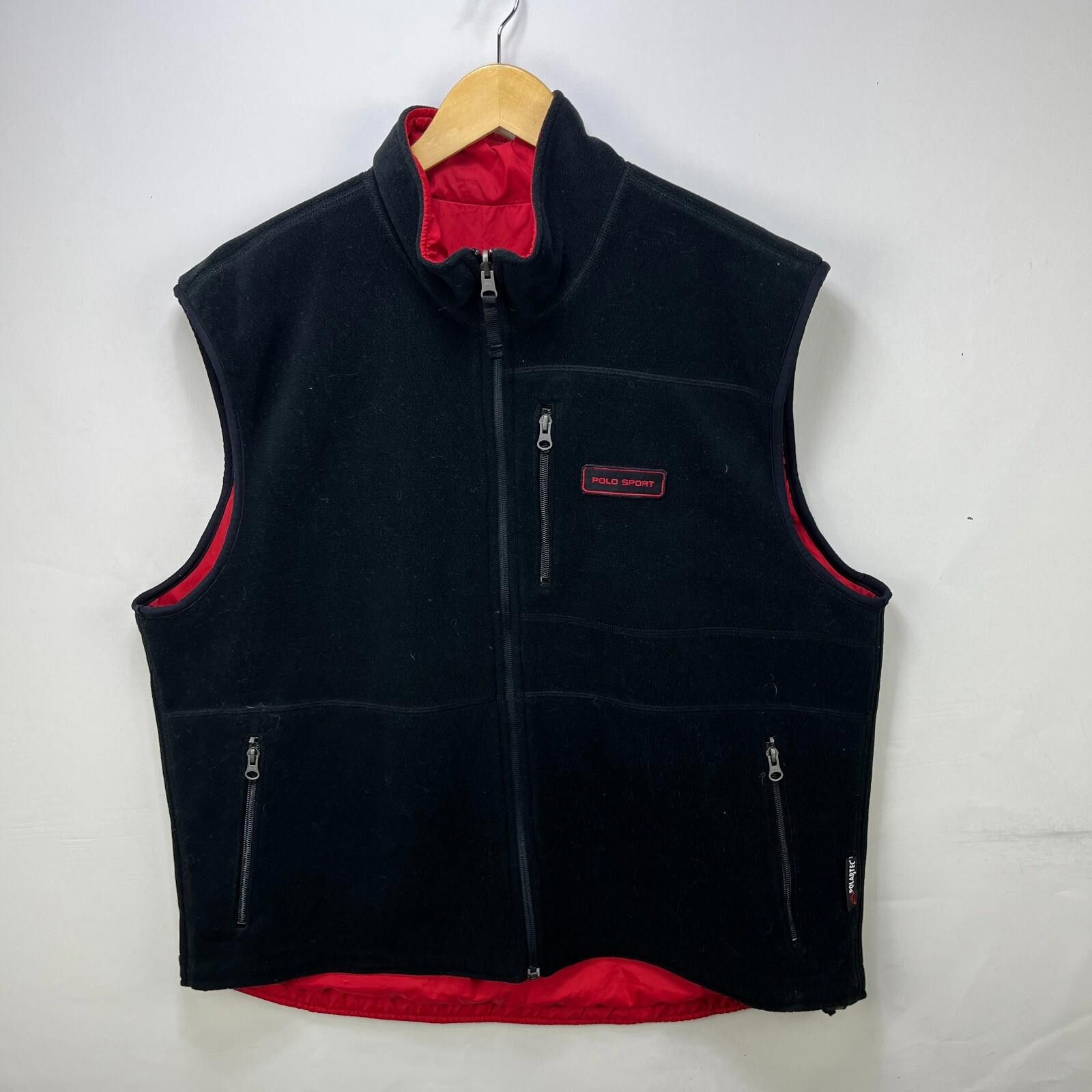 Polo Ralph Lauren Vintage Polo Sport Ralph Lauren Fleece Reversible Vest XL Size US XL / EU 56 / 4 - 1 Thumbnail