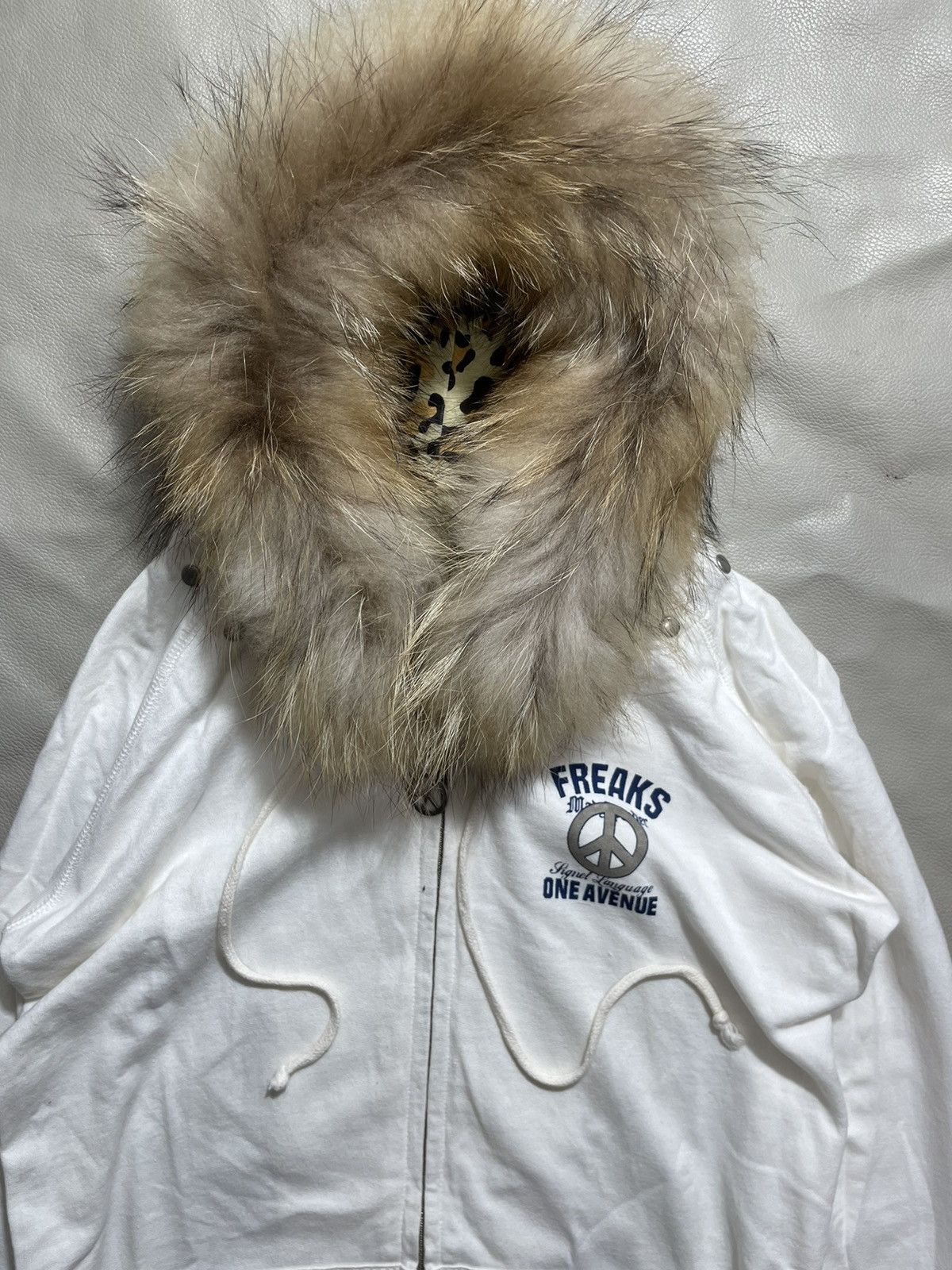Japanese Brand Space Opera Faux Fur Hoodie Ifsix lgb gothic Punk style Size L / US 10 / IT 46 - 5 Thumbnail